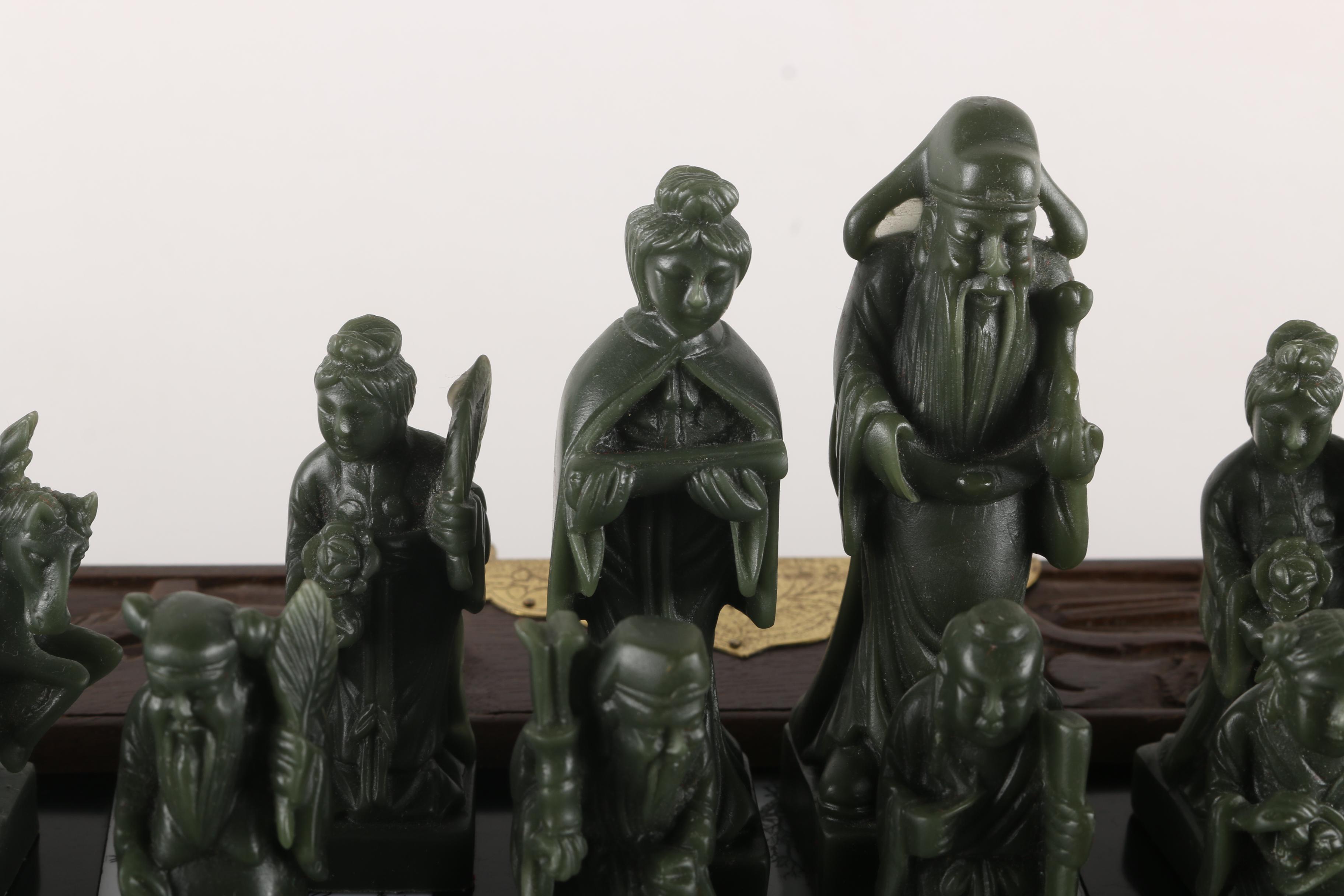 Vintage Chinese Chess Set