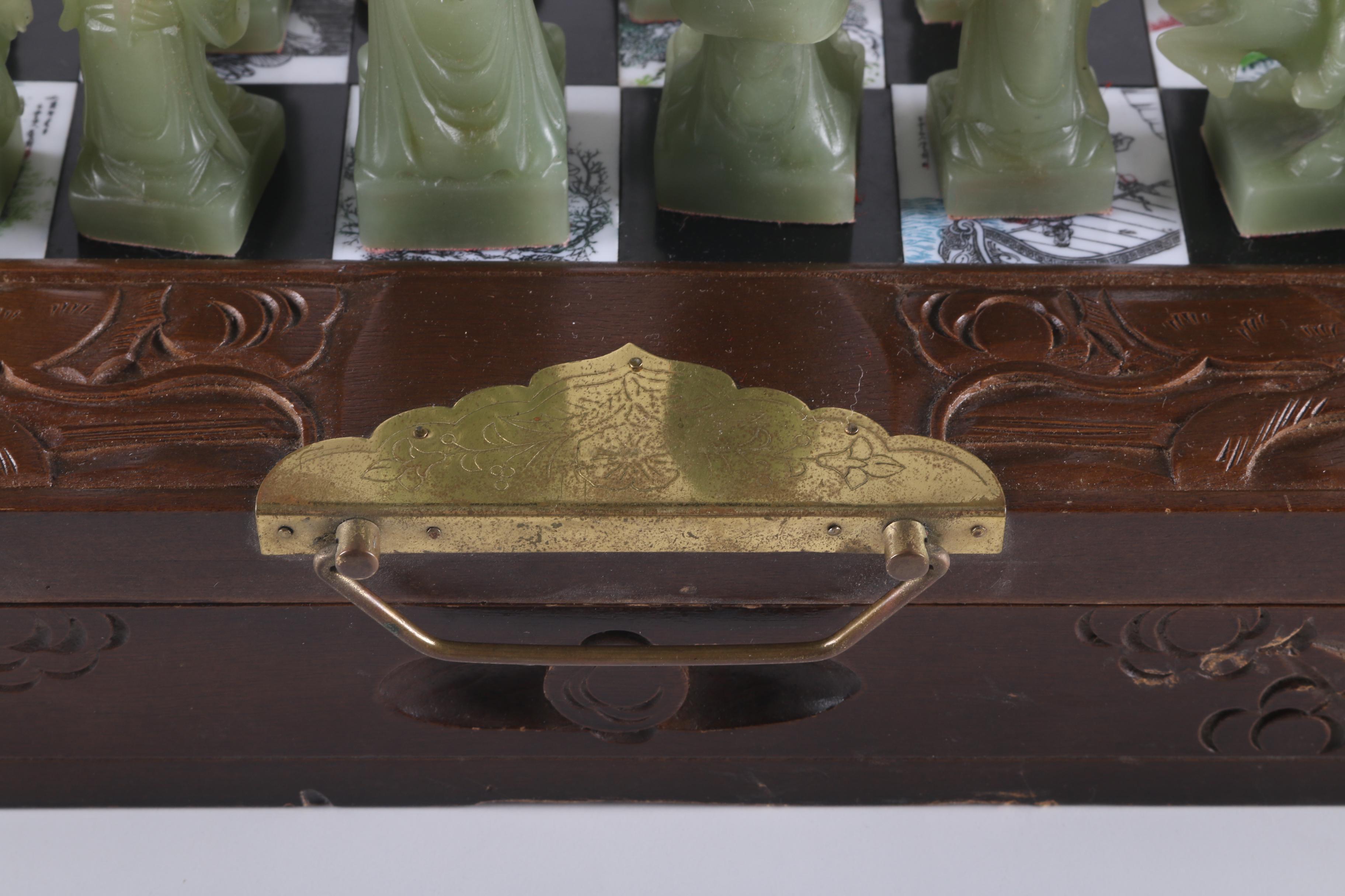 Vintage Chinese Chess Set