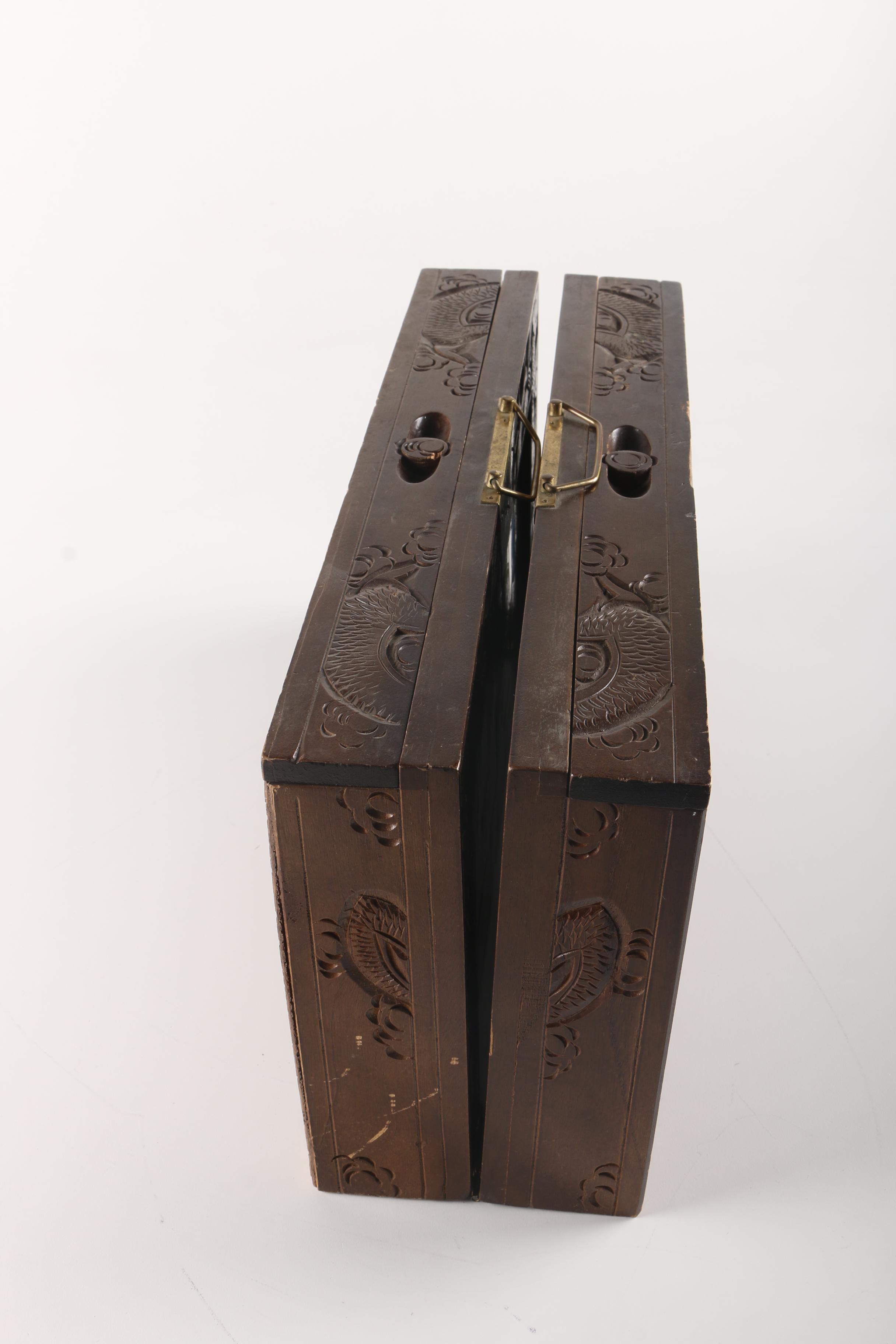 Vintage Chinese Chess Set