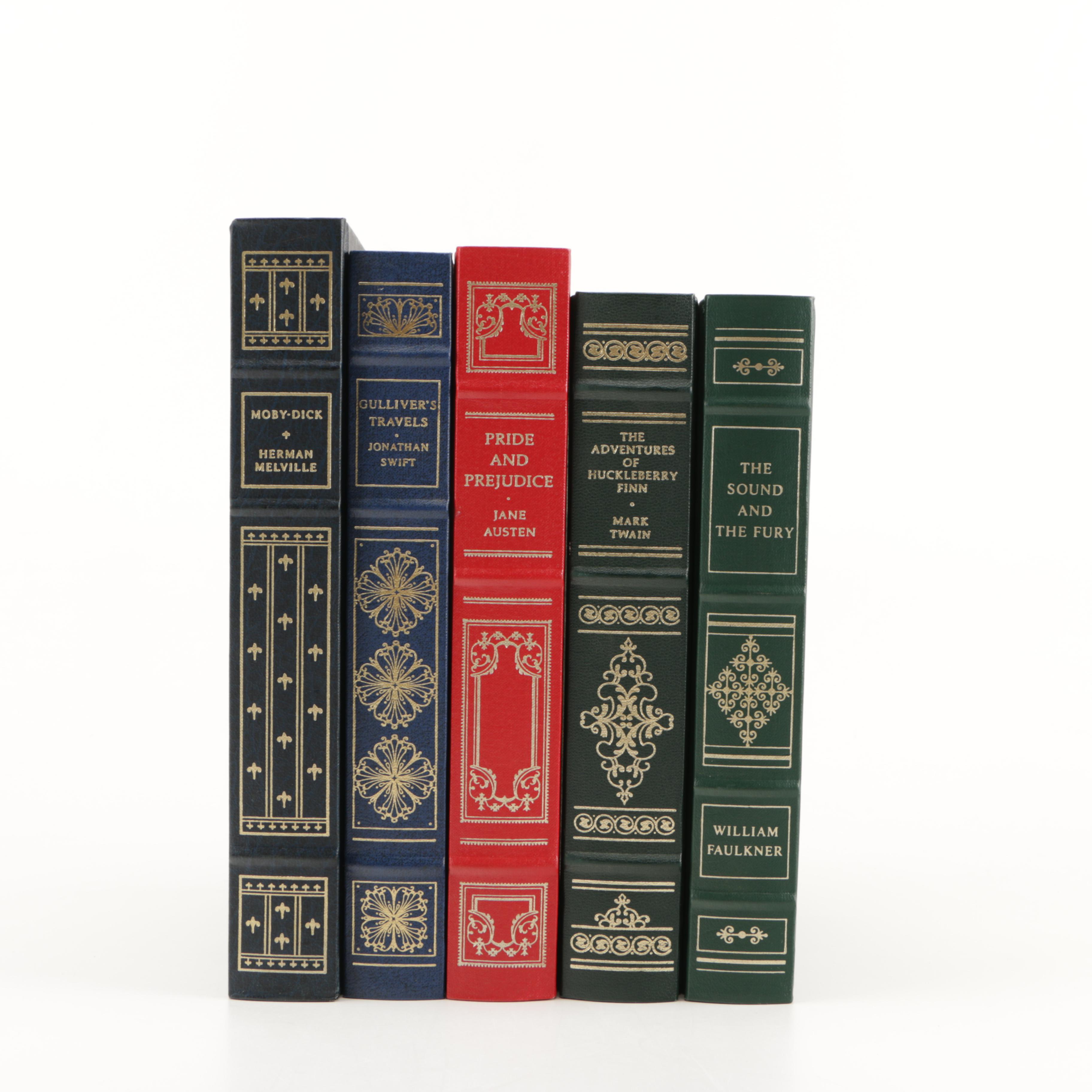 Franklin Library Leather Bound Books Featuring "Moby Dick"