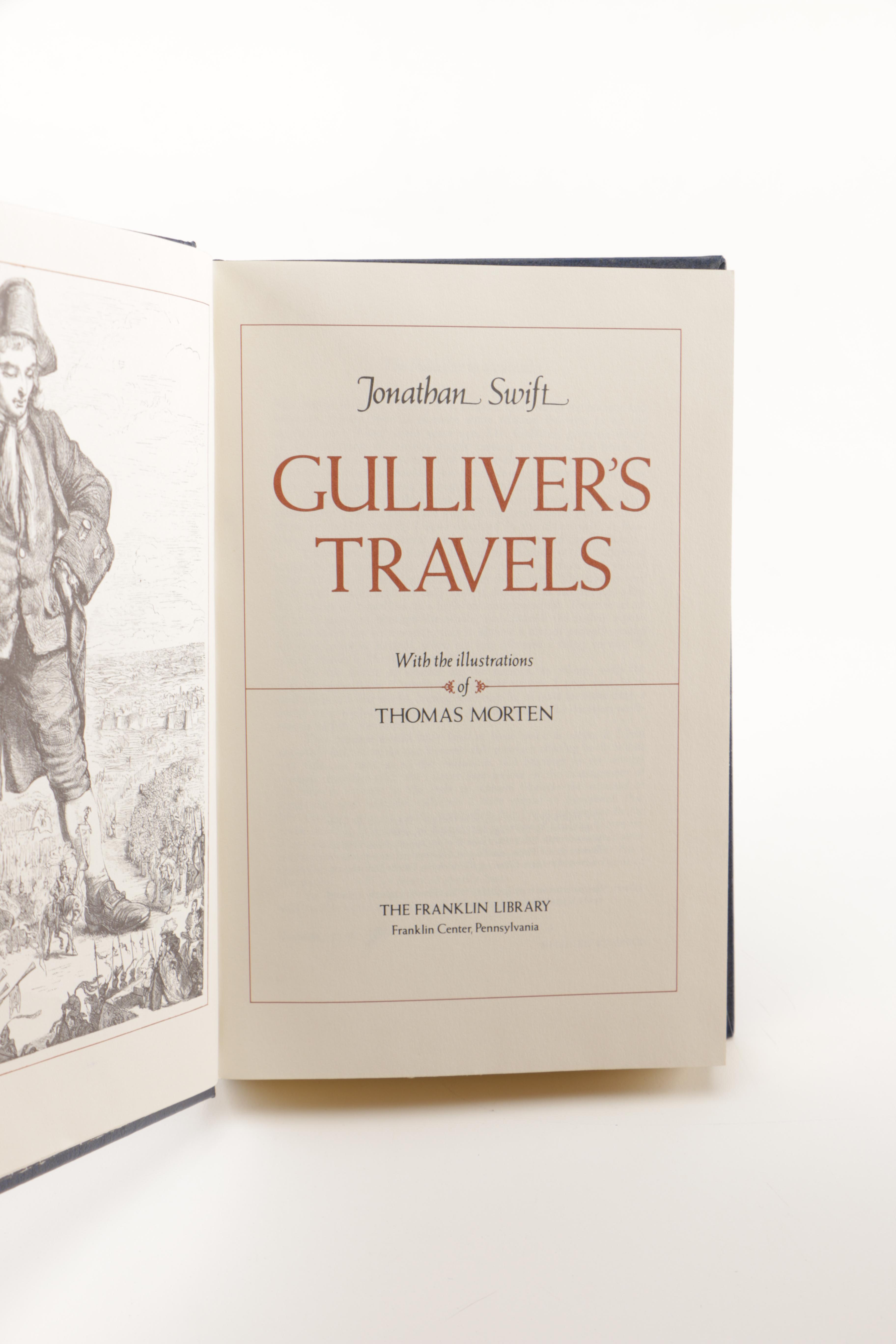 Franklin Library Leather Bound Books Featuring "Moby Dick"