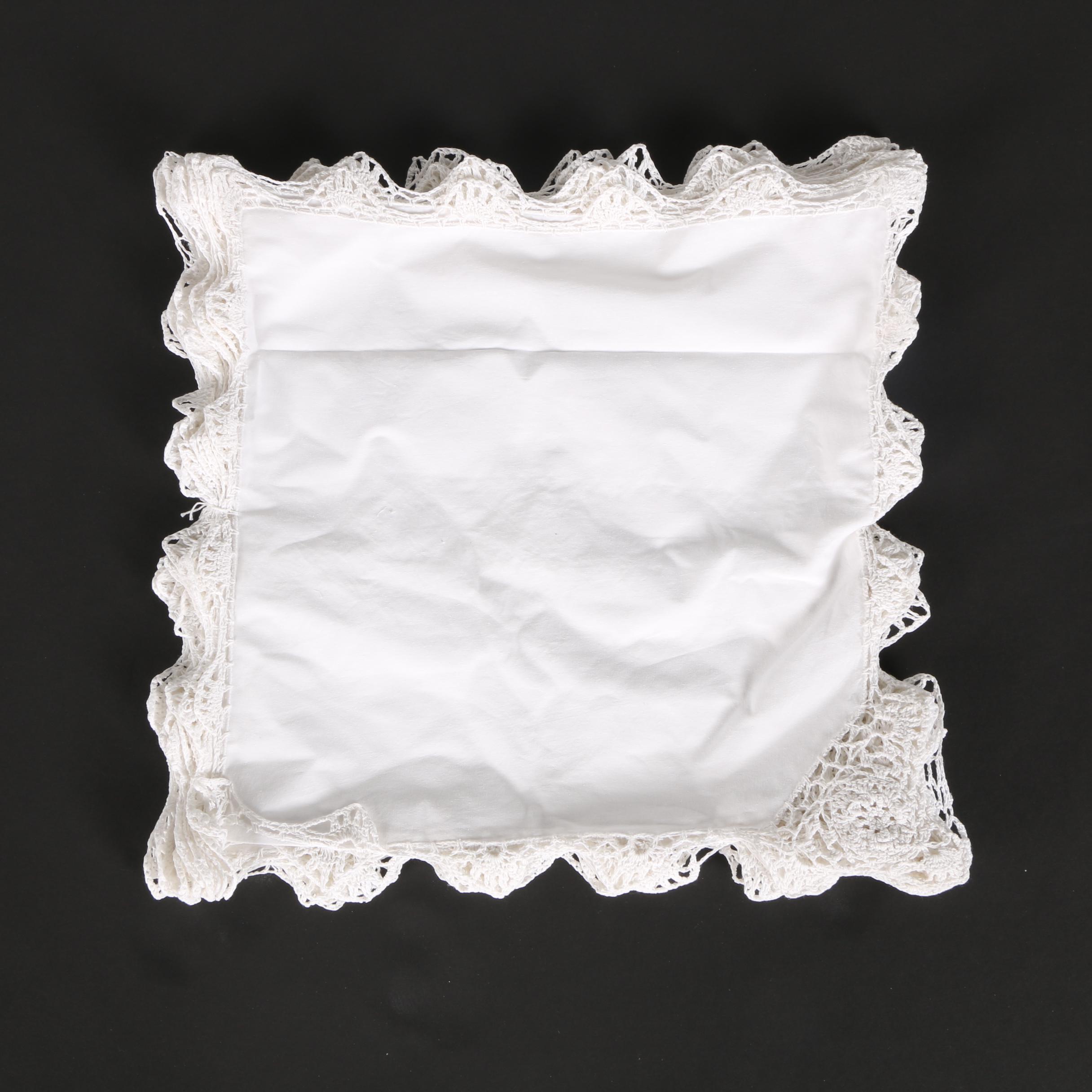 "Boutross" Hand Embroidered Table  Linens