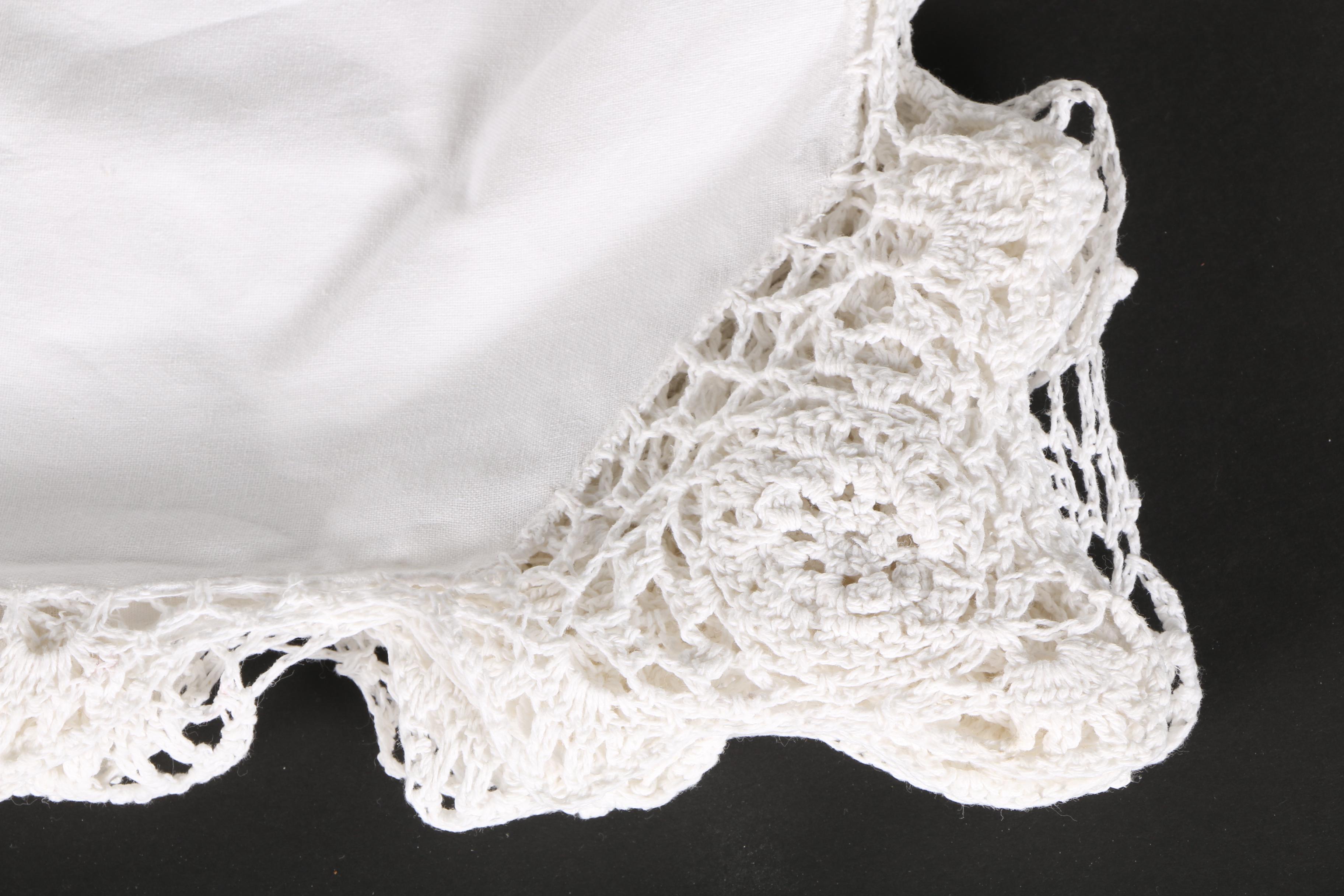 "Boutross" Hand Embroidered Table  Linens