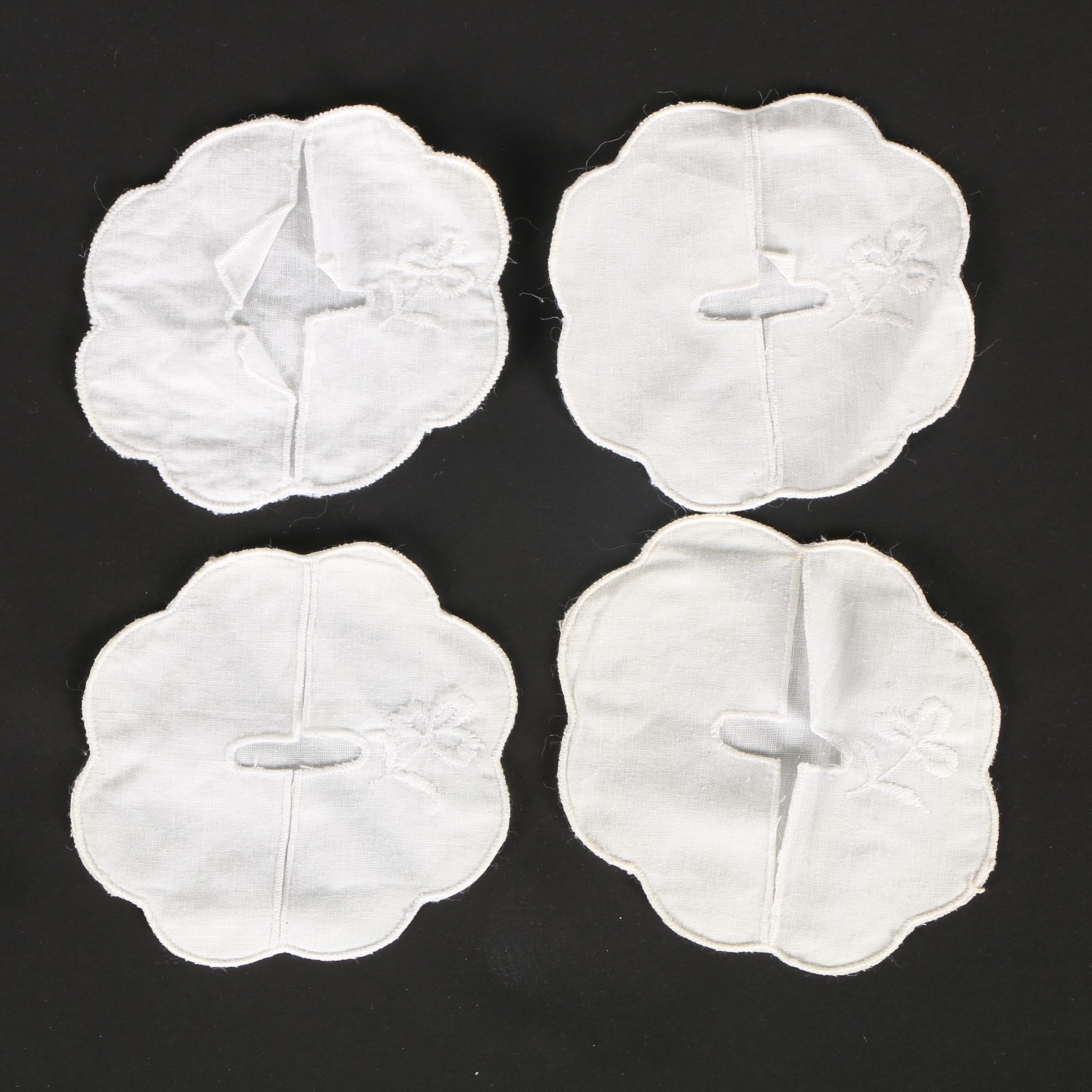 "Boutross" Hand Embroidered Table  Linens