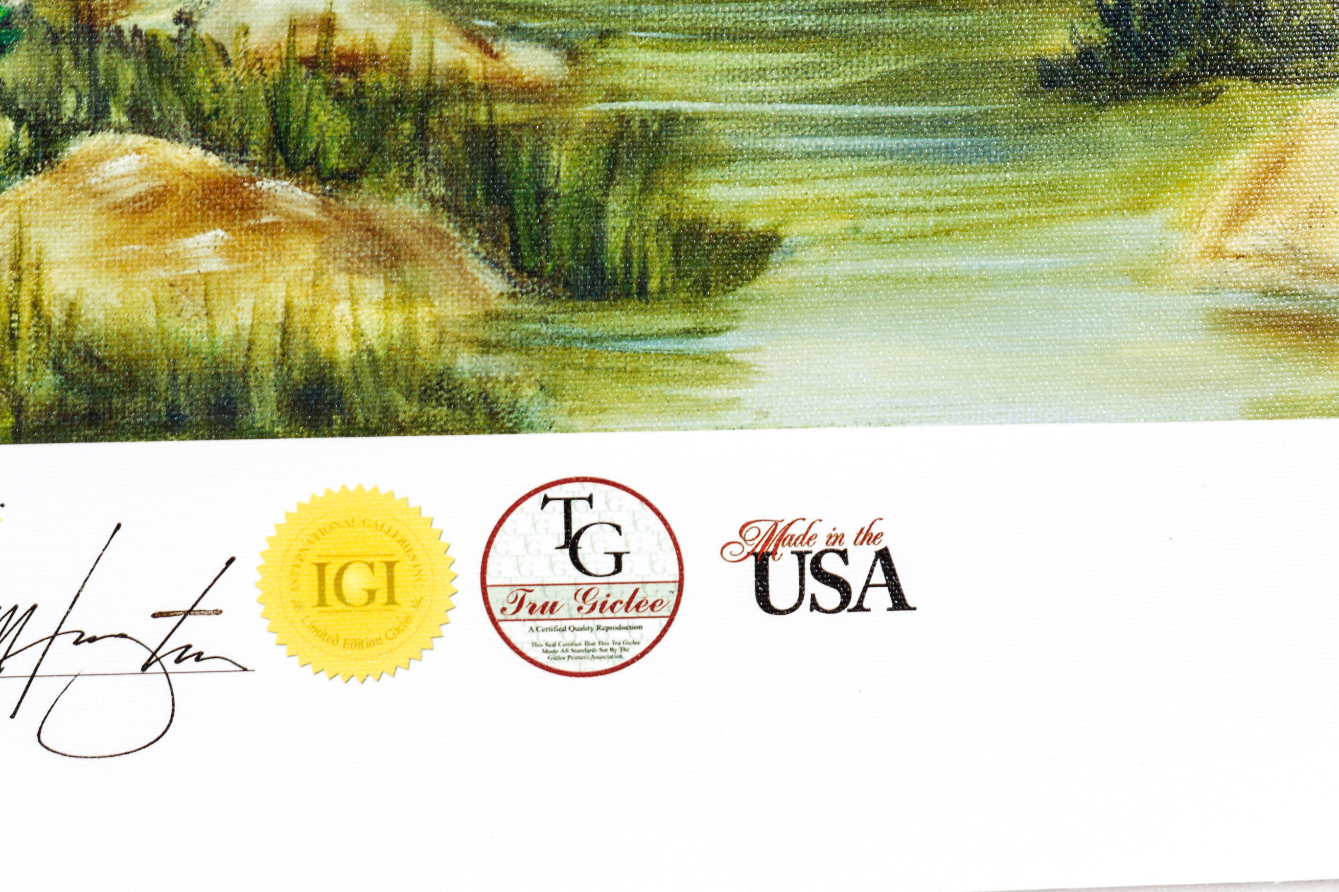 Unframed "Bill's Quiet Place" Giclee