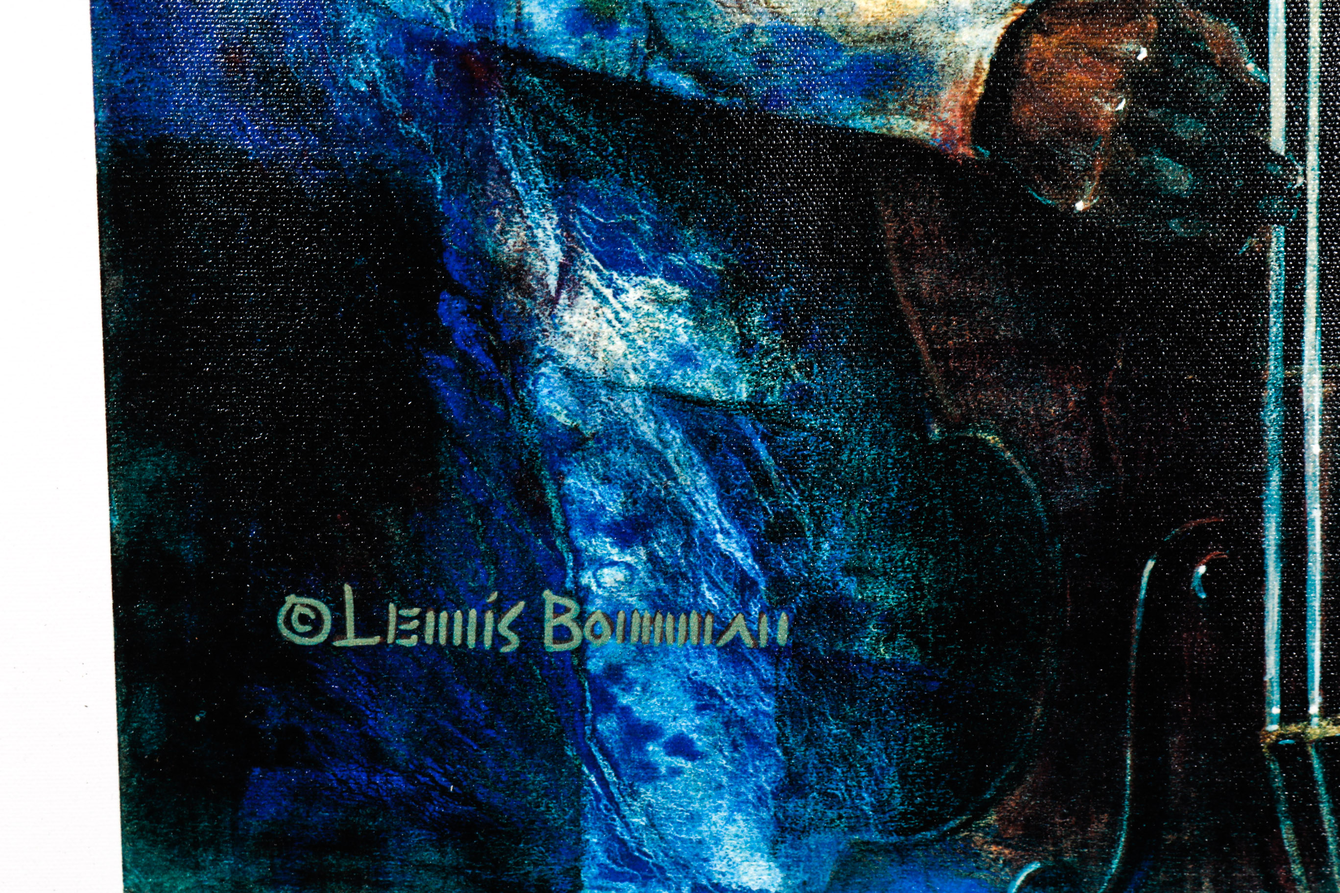 Unframed "The Bassics of Jazz" Giclee