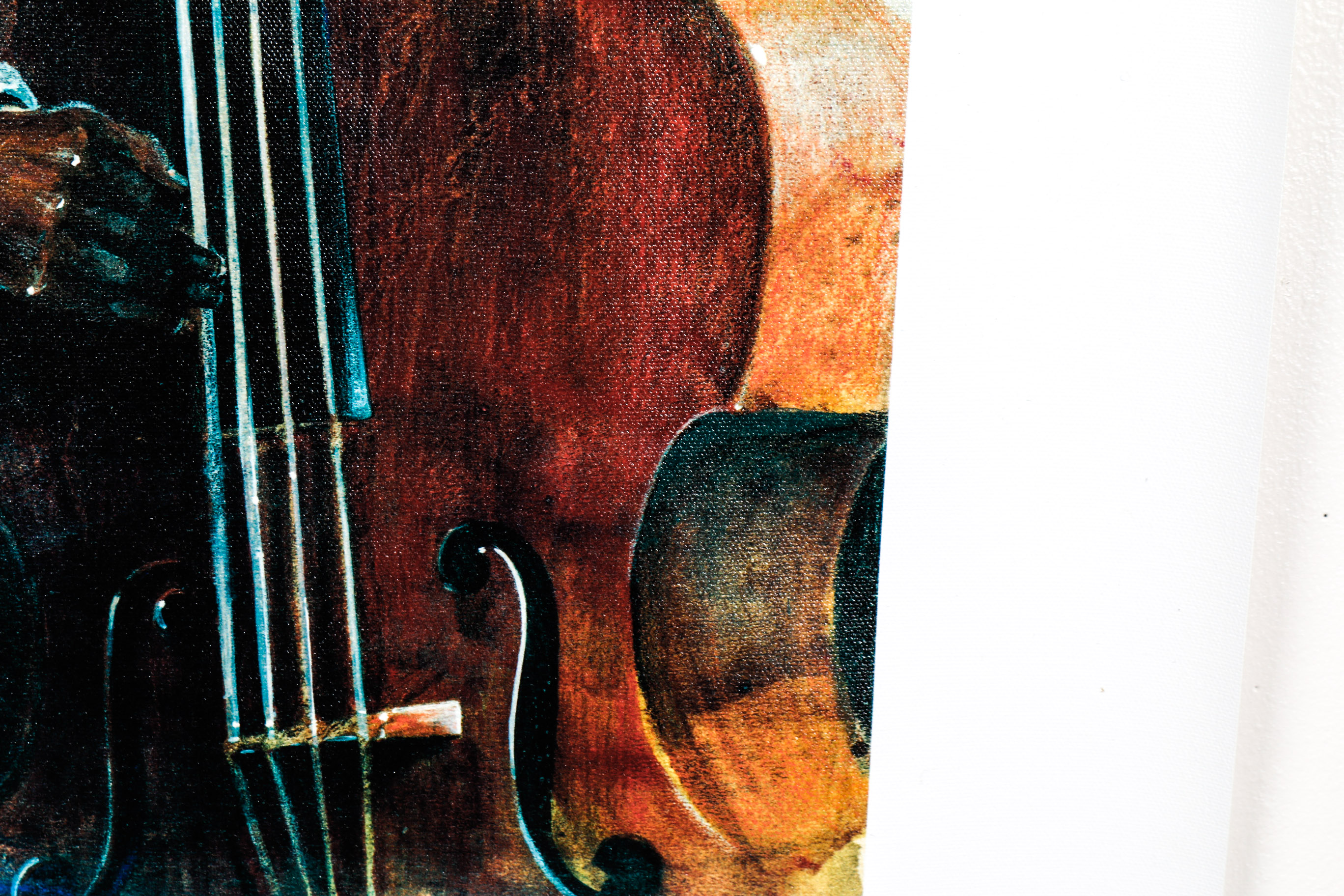 Unframed "The Bassics of Jazz" Giclee