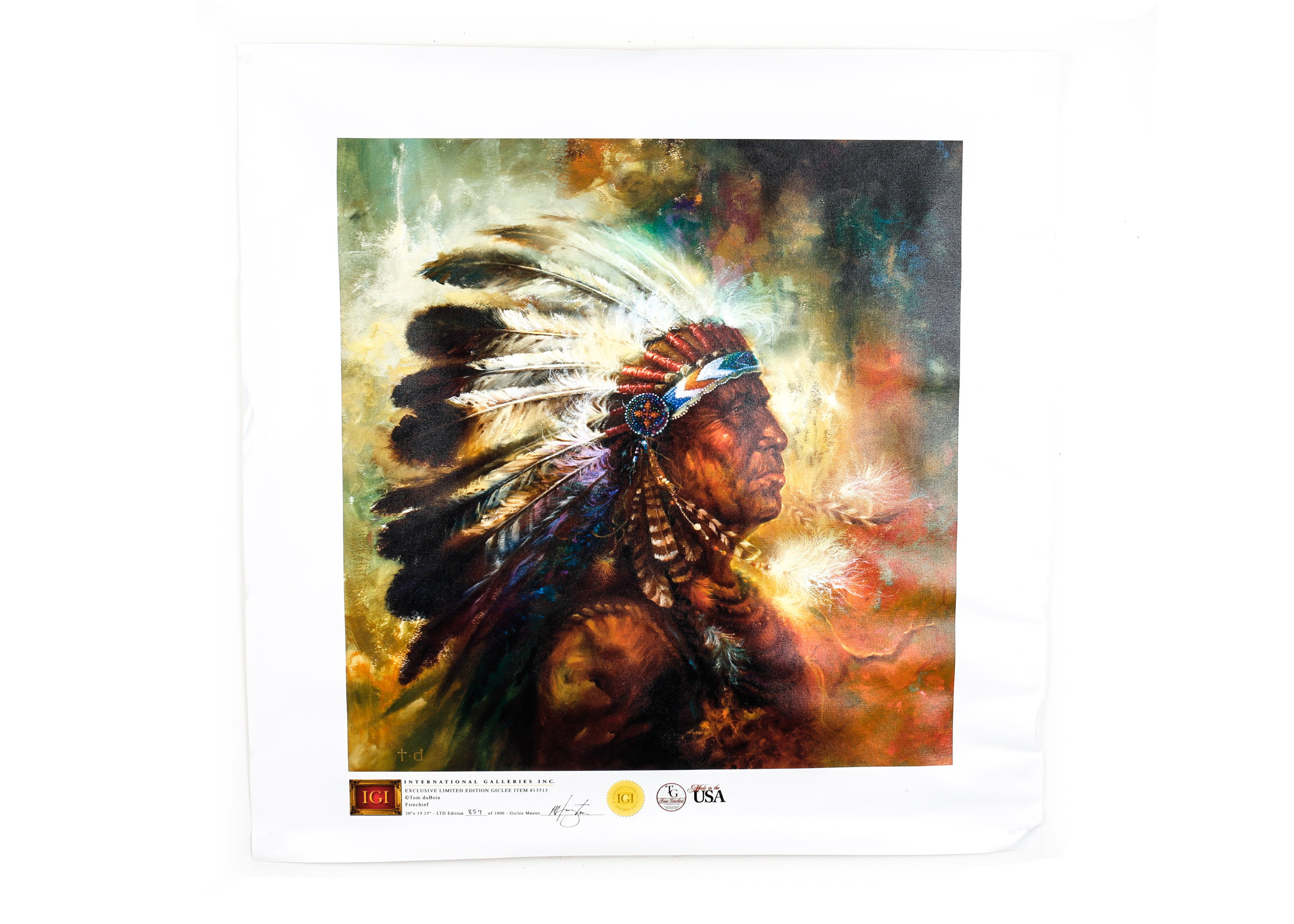 Unframed "Firechief" Giclee