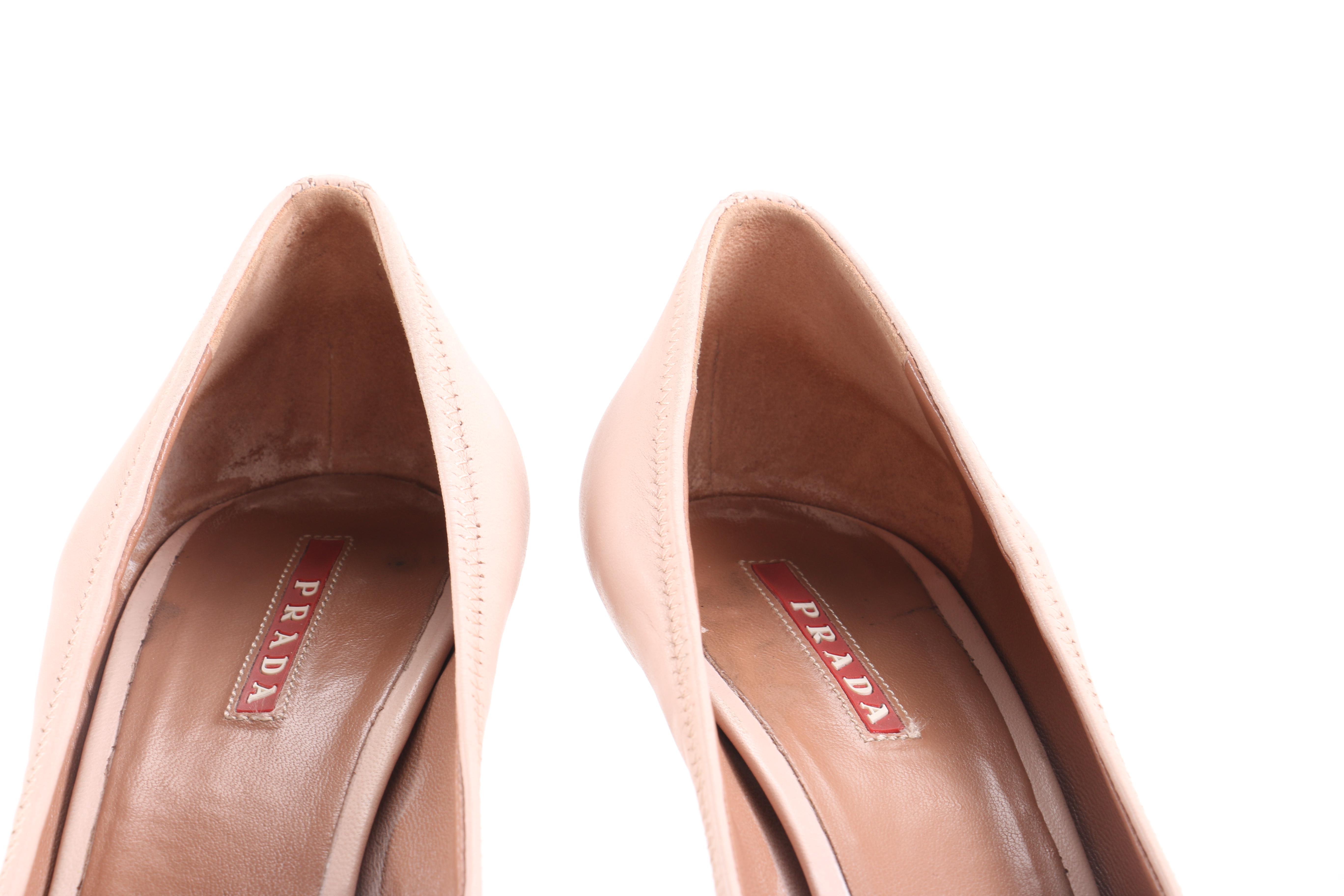 Prada Blush Pumps