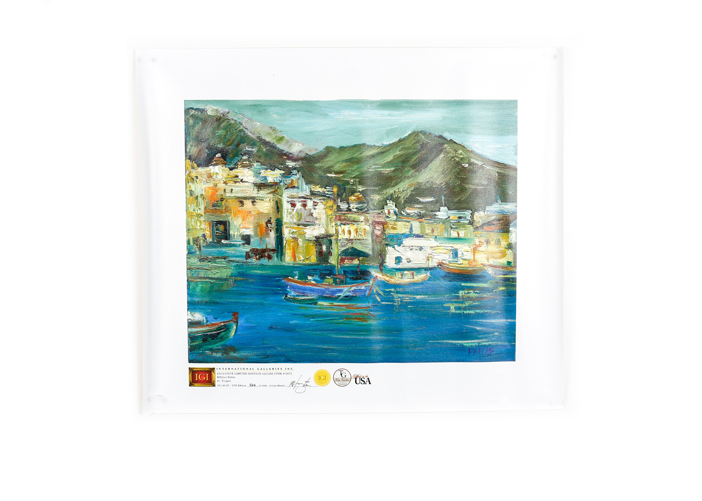 Unframed "St. Tropez" Giclee