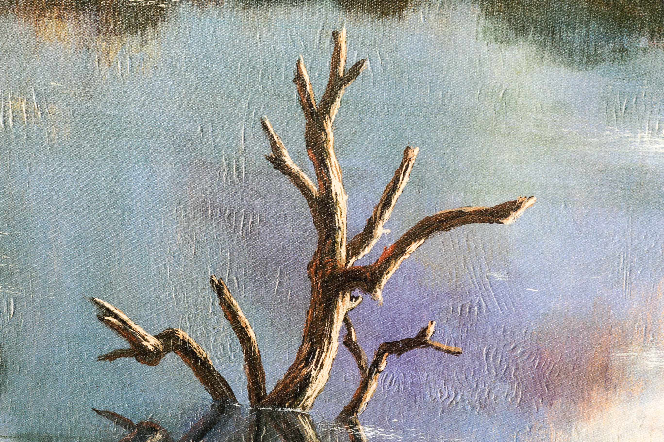 Unframed "Peaceful Pond" Giclee