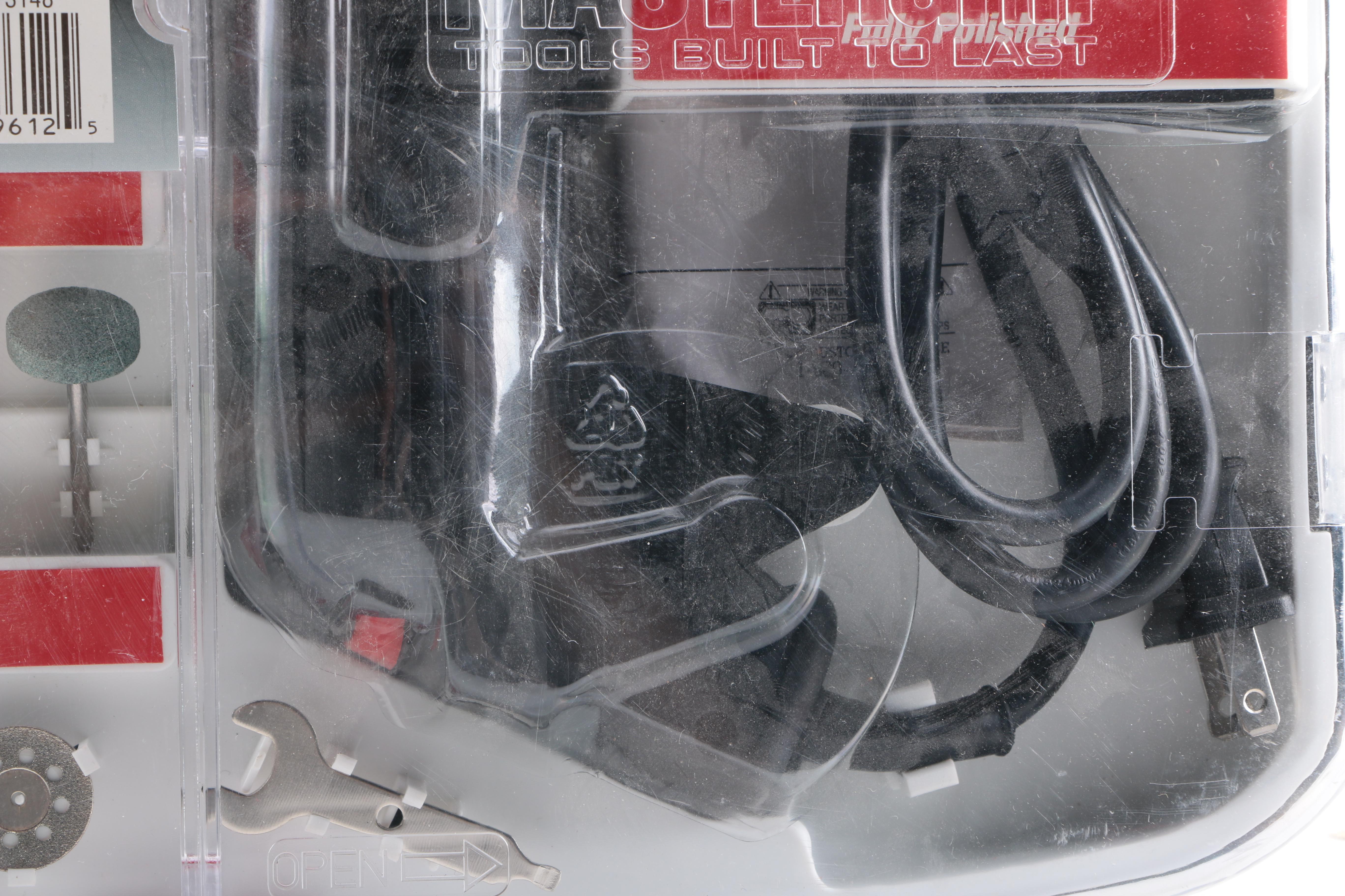 190 Piece Mastergrip Tools Rotary Tool & Accessories Set