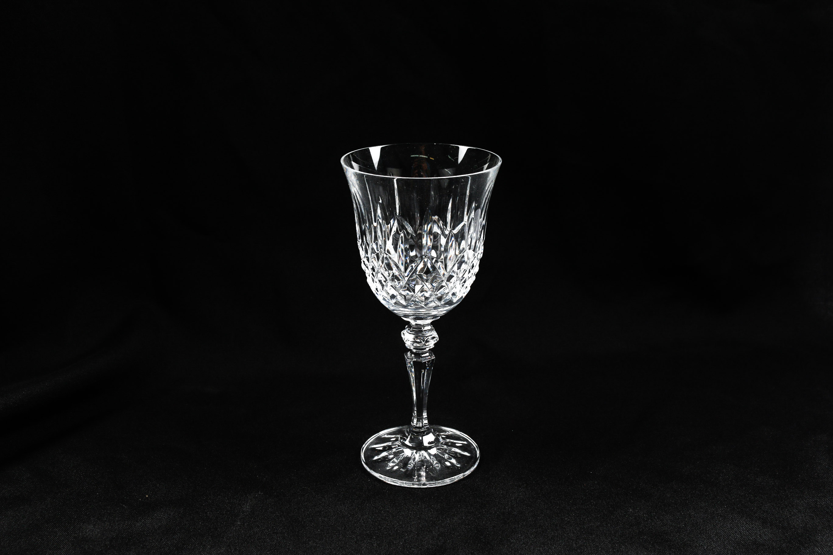 Twelve Galway Crystal Wine Glasses
