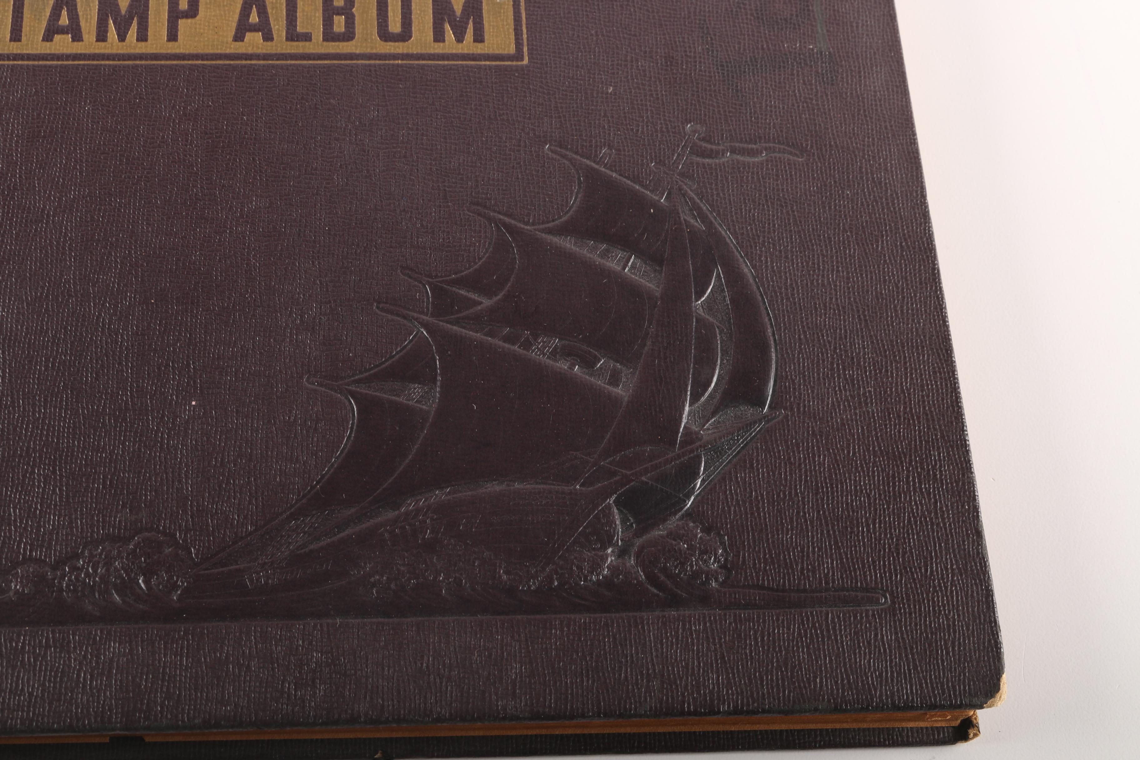 Vintage 1935 Postage Stamp Album by Whitman Publishing