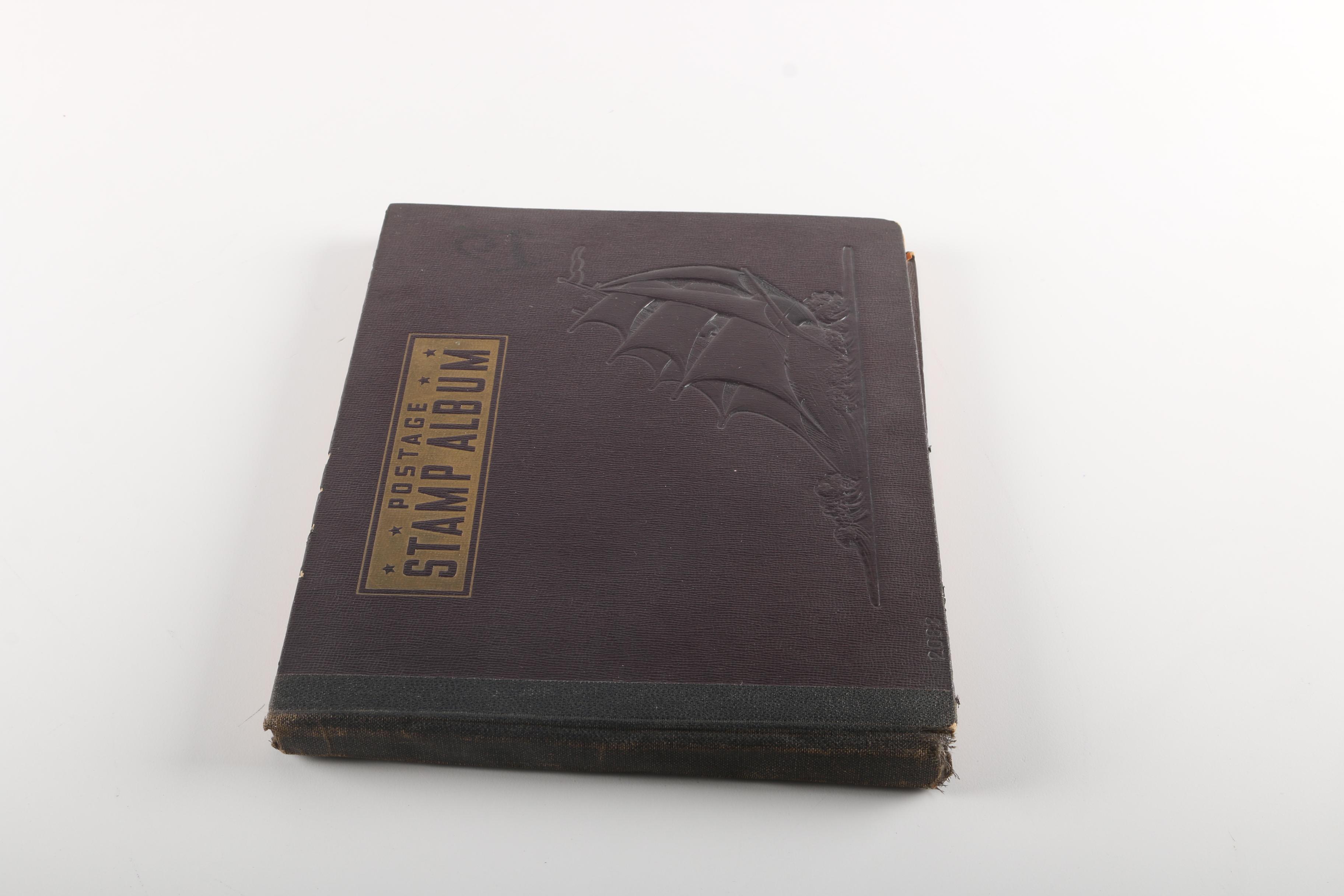 Vintage 1935 Postage Stamp Album by Whitman Publishing