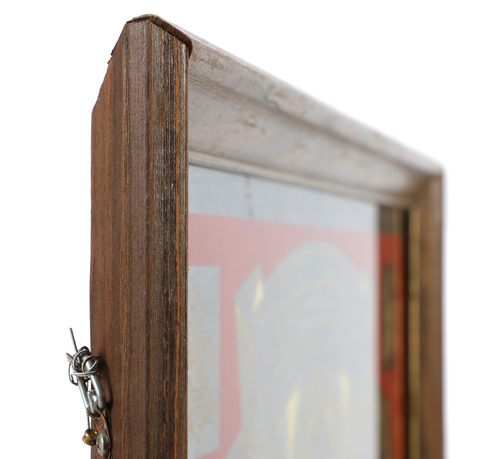 Vintage Budweiser Beer Mirrored Sign