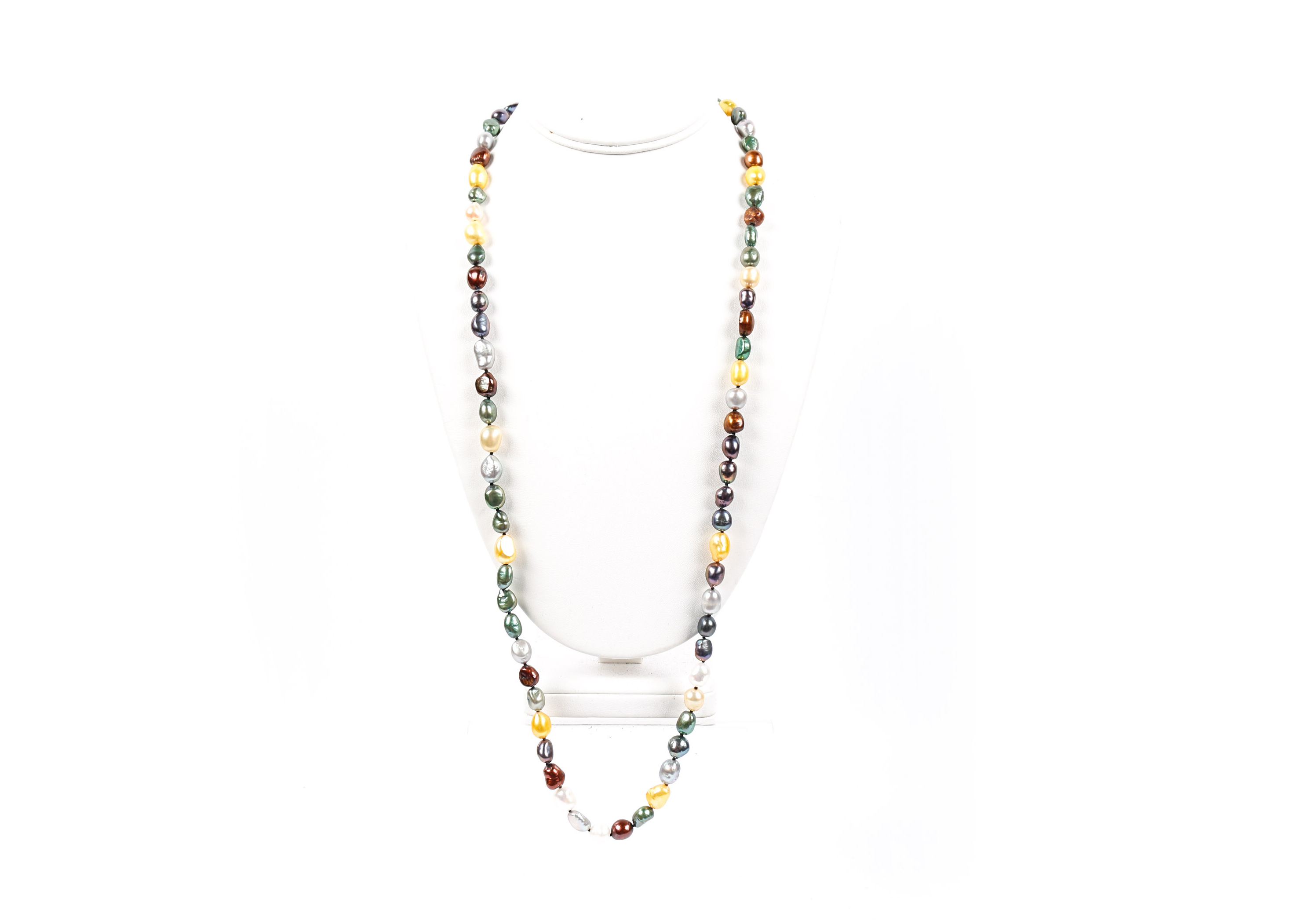 Dyed Freshwater Pearl Necklace