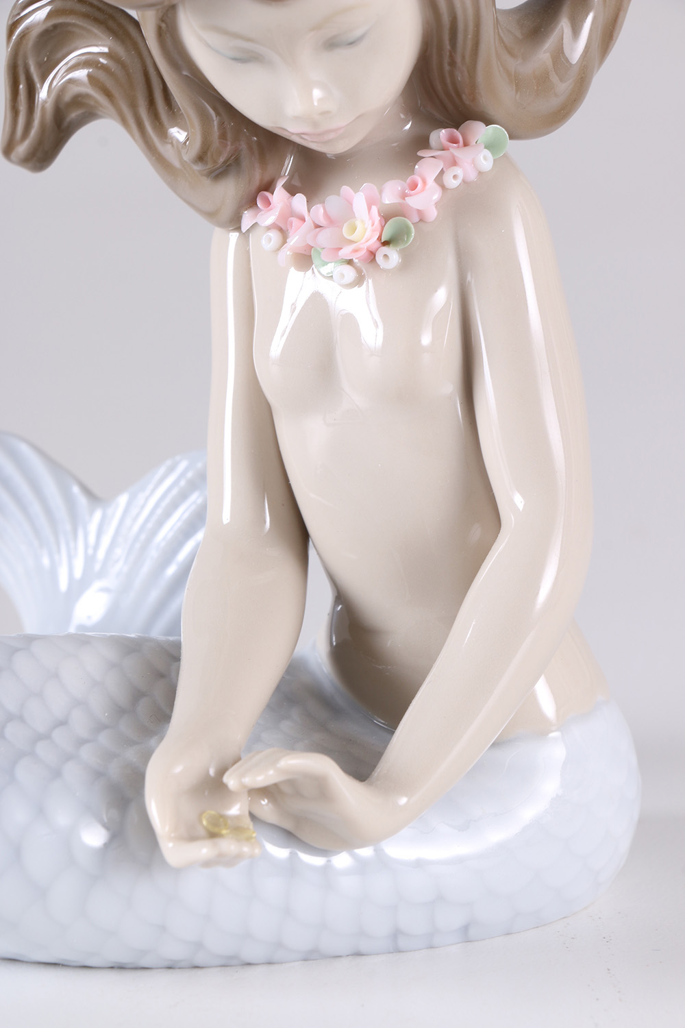 Lladro Porcelain "Mirage" Mermaid Figurine