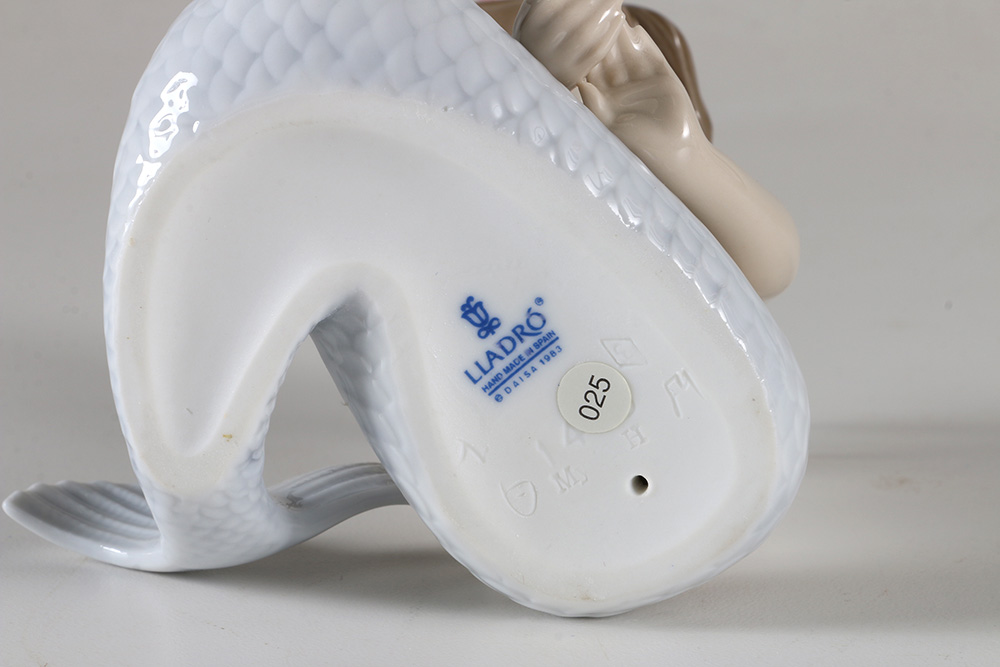 Lladro Porcelain "Mirage" Mermaid Figurine