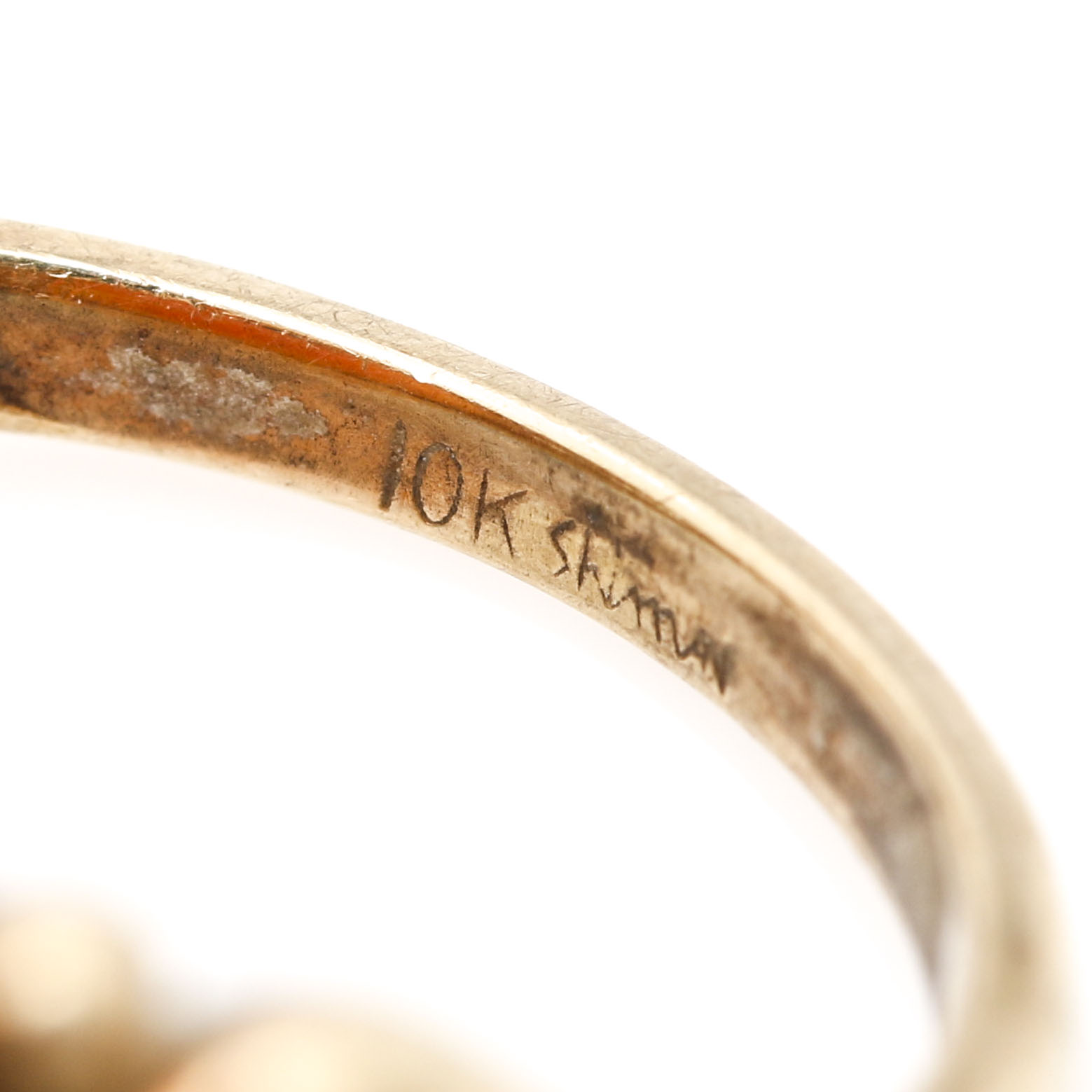 10K Yellow Gold Cameo Habille Ring