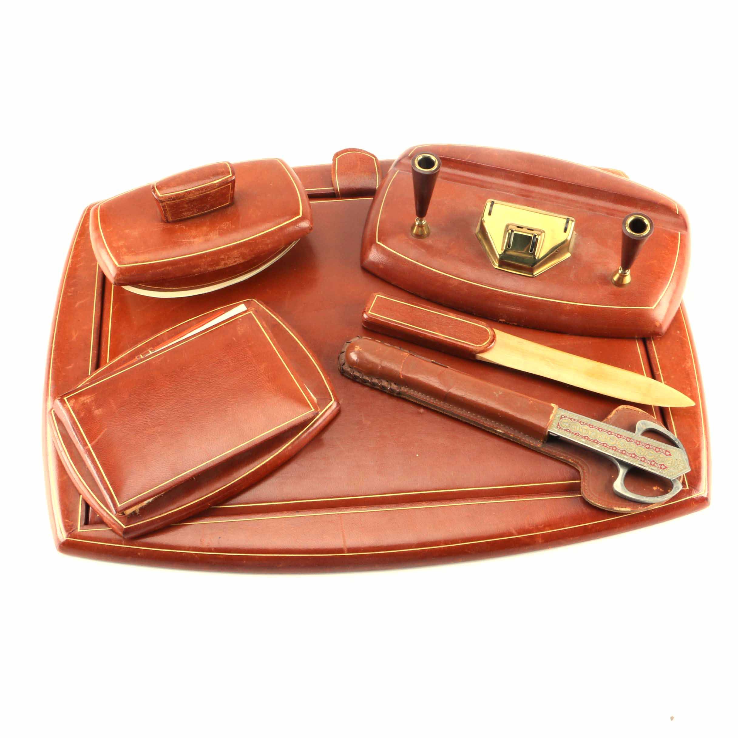 Leather Desk Accessories