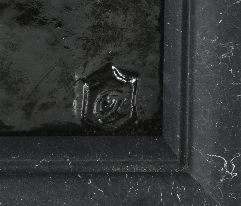 Ceramic Tile Art of Nude Cellist