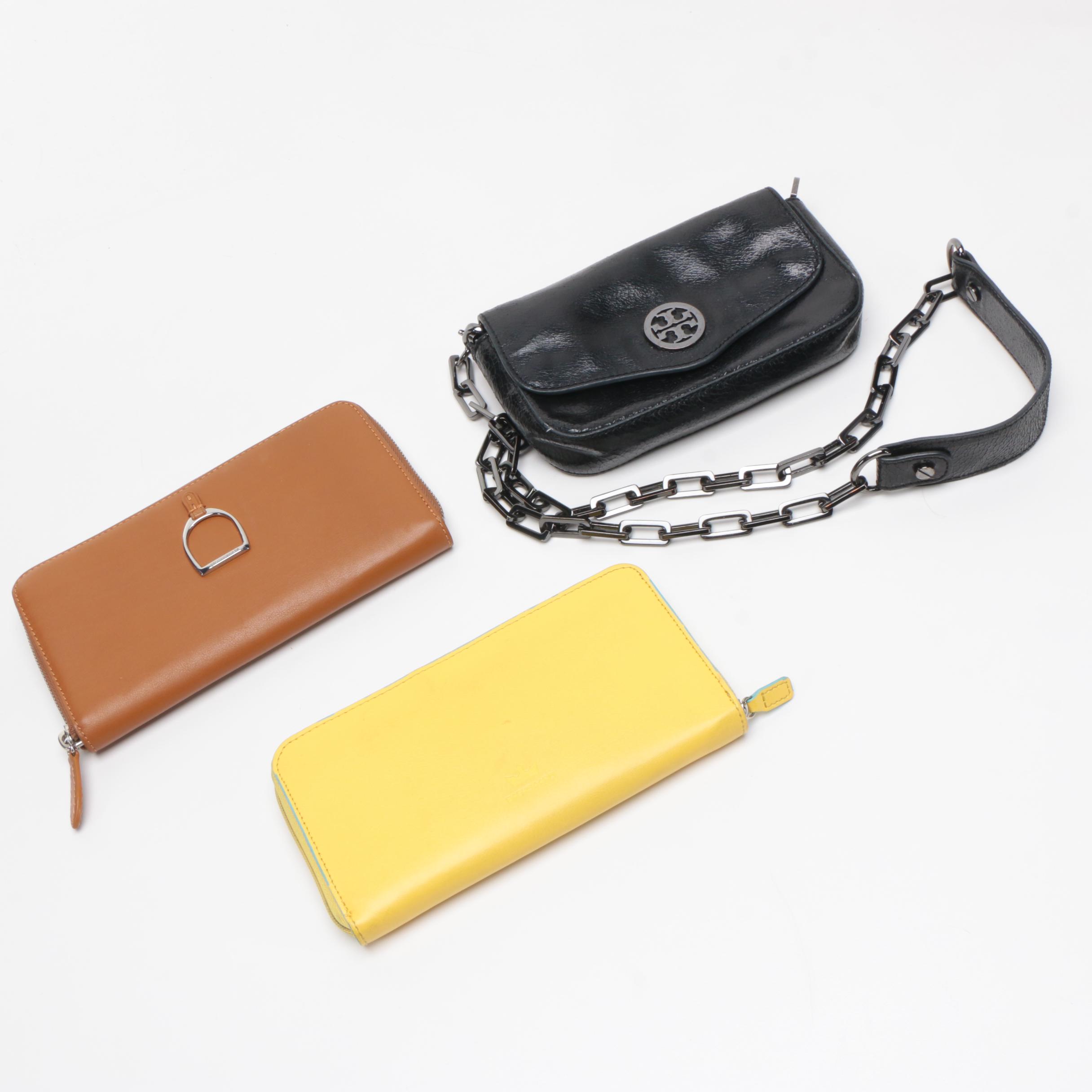 Collection of Small Leather Goods Featuring Tory Burch