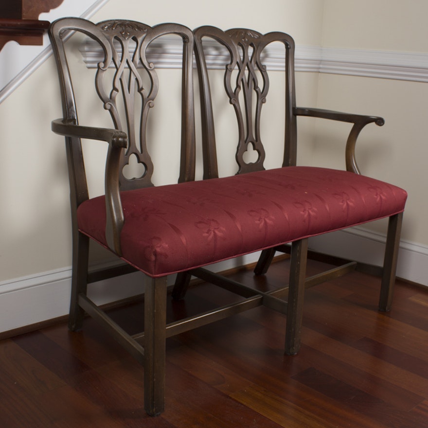 Chippendale Style Settee