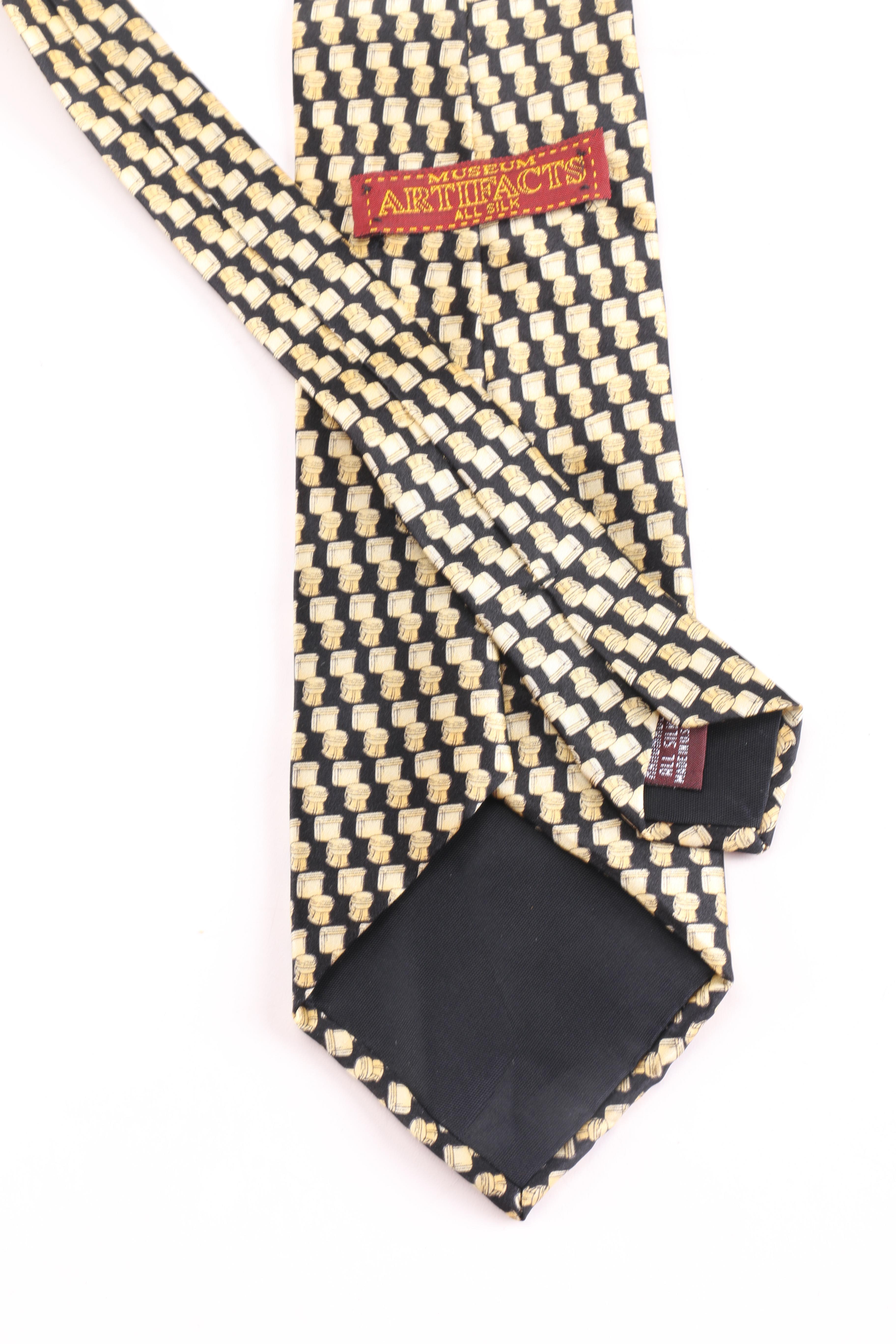 Assorted Neckties Including Viagra and Golden Toilets