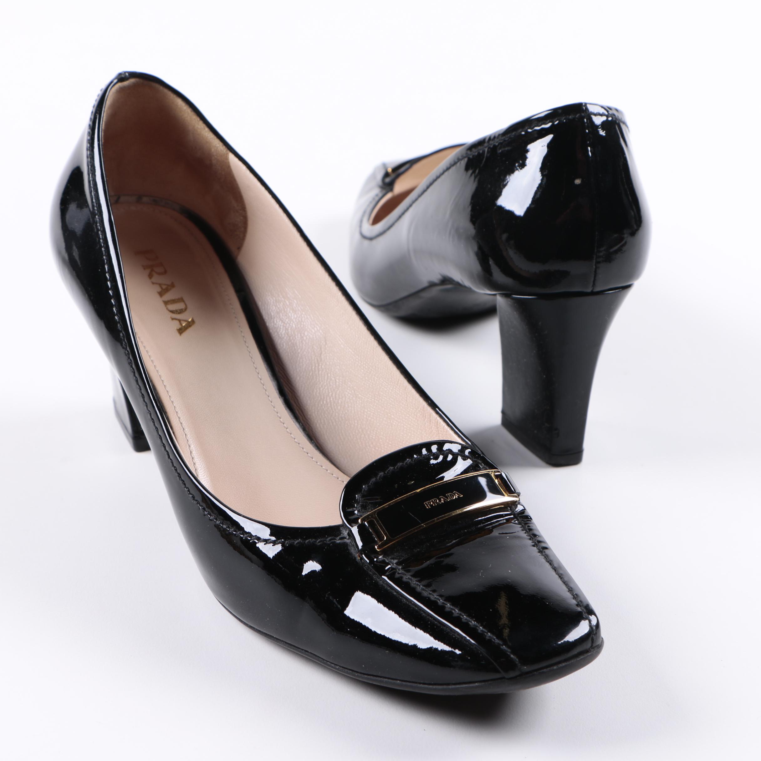 Prada Patent Leather Pumps