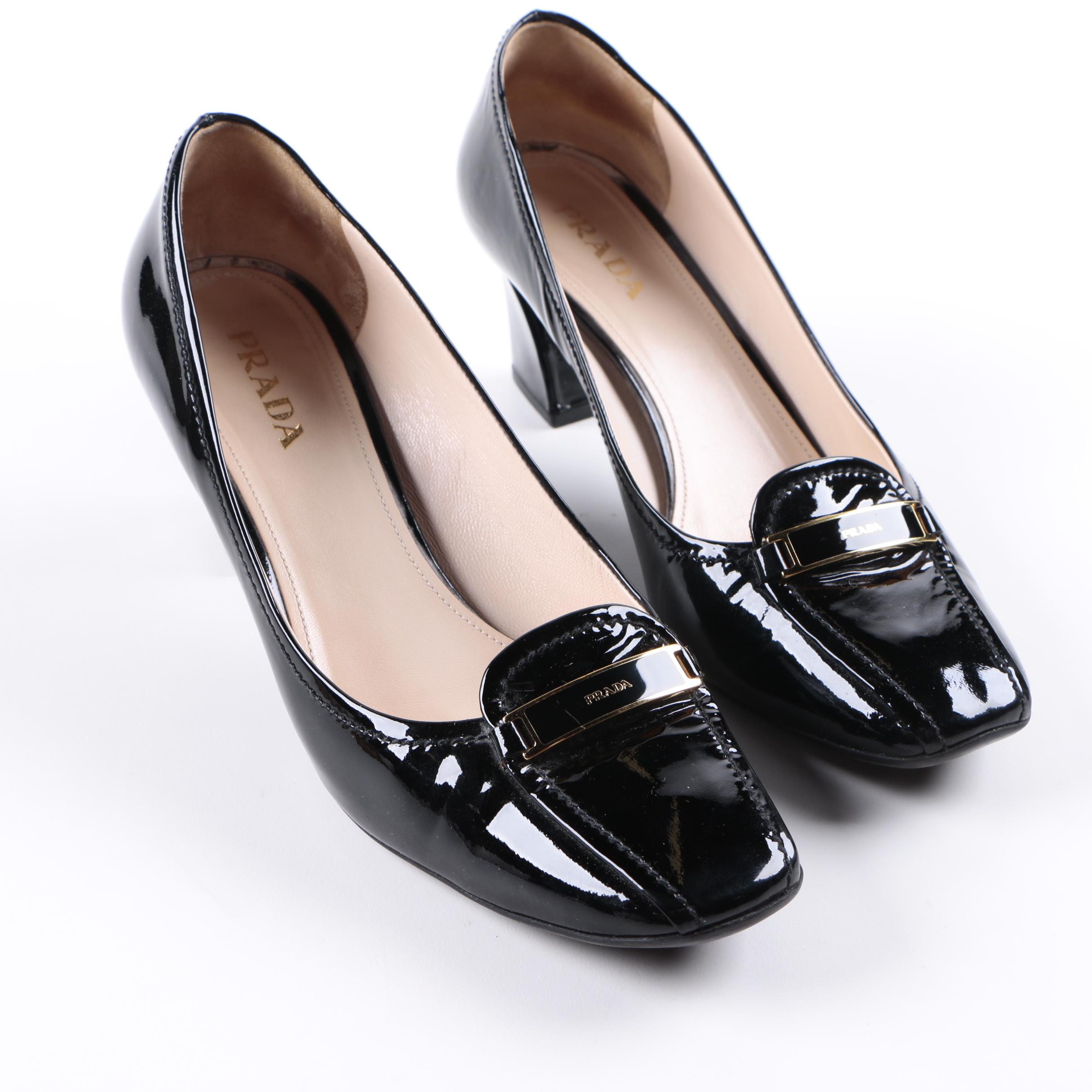 Prada Patent Leather Pumps