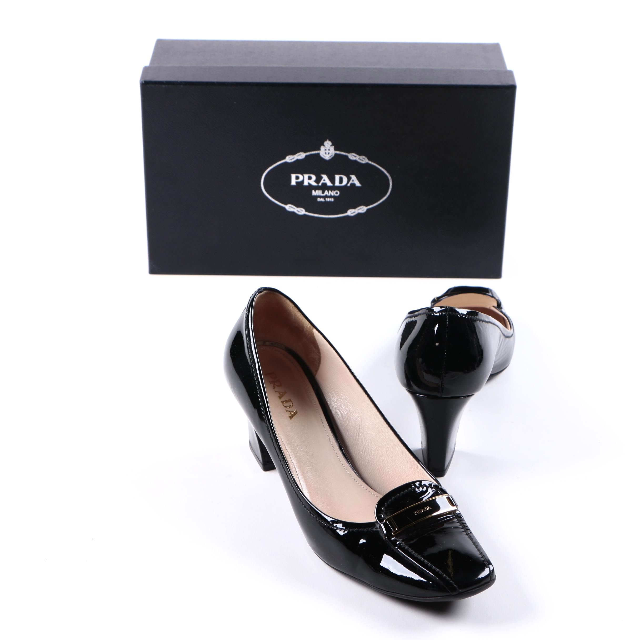 Prada Patent Leather Pumps