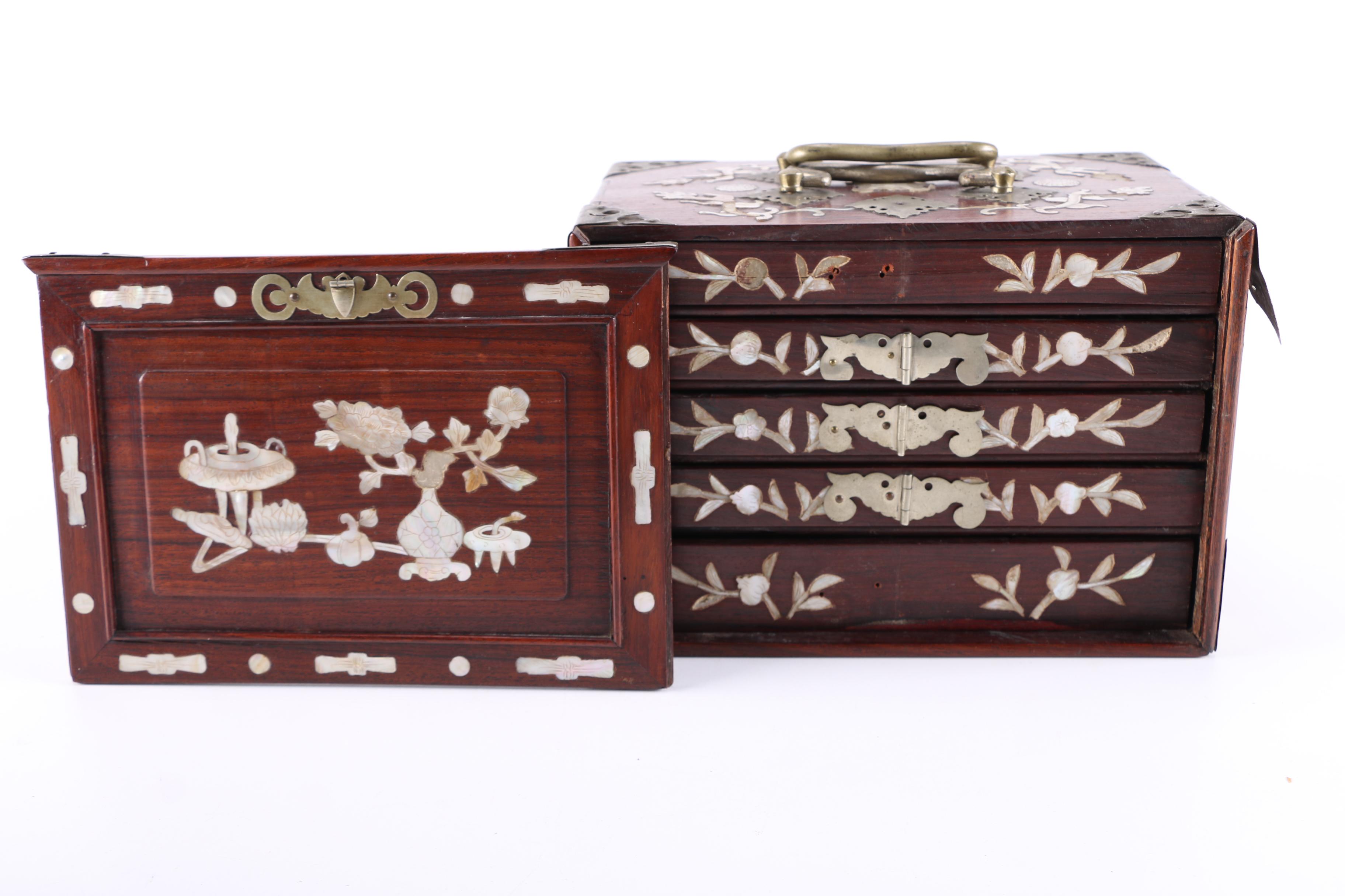 Vintage Mahjong Game Set