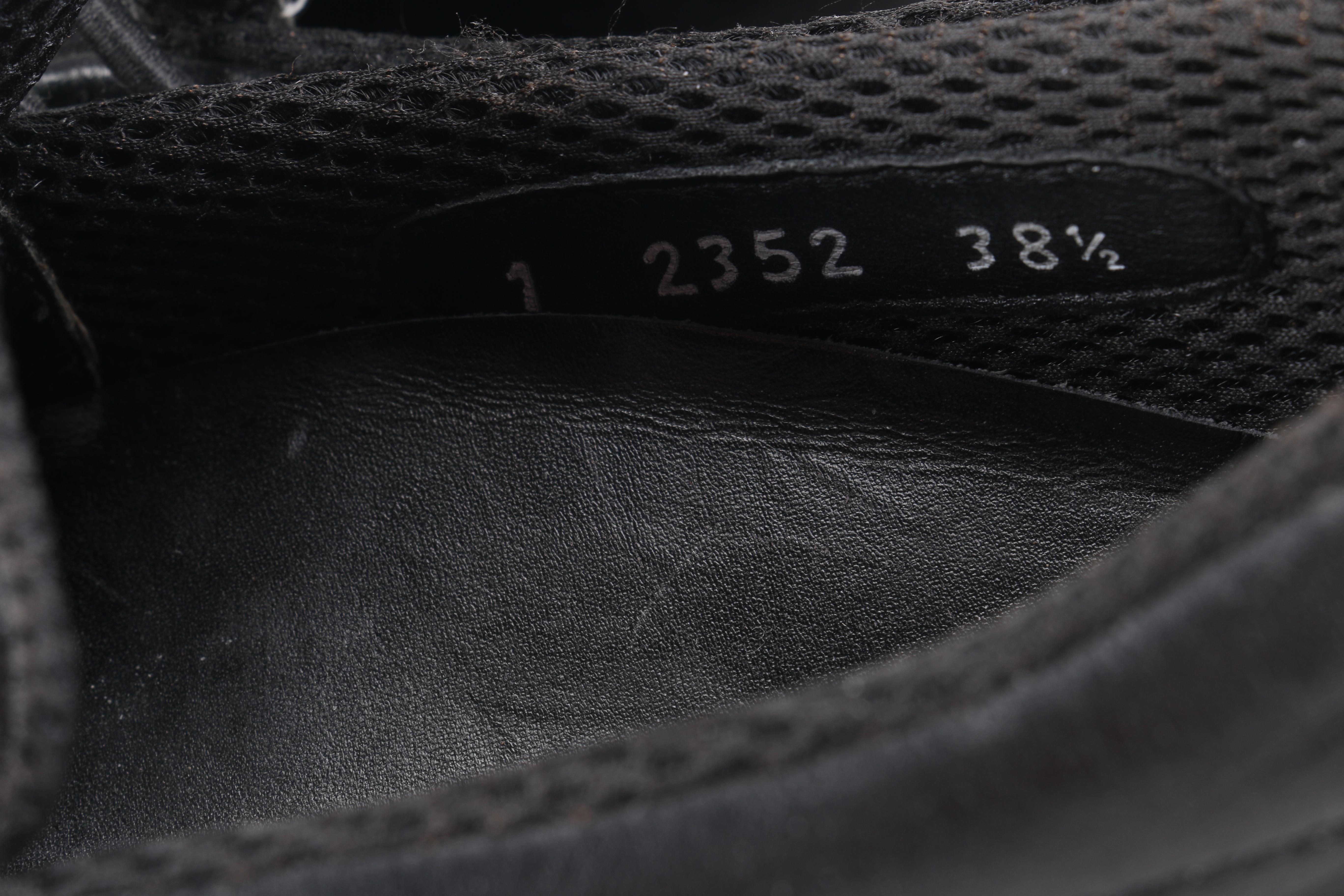 Prada Black Leather Toggle Loafers with Vibram Soles