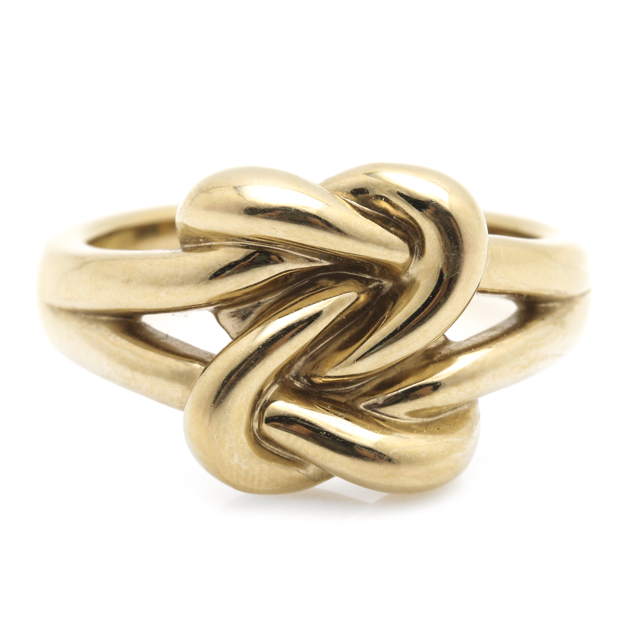 14K Yellow Gold Knot Ring