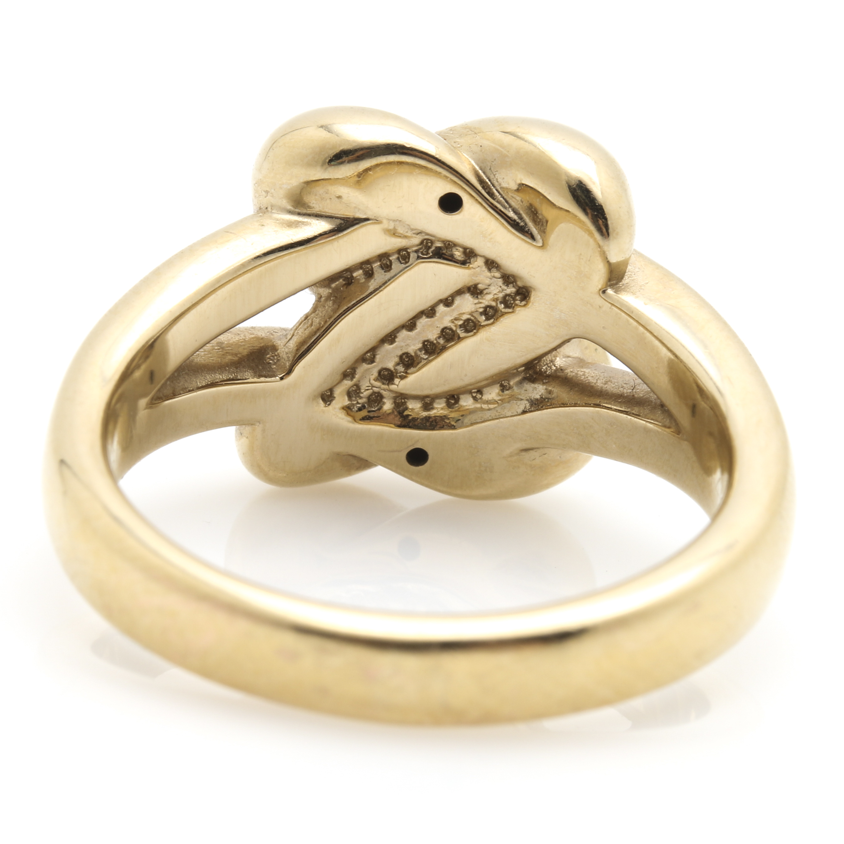14K Yellow Gold Knot Ring
