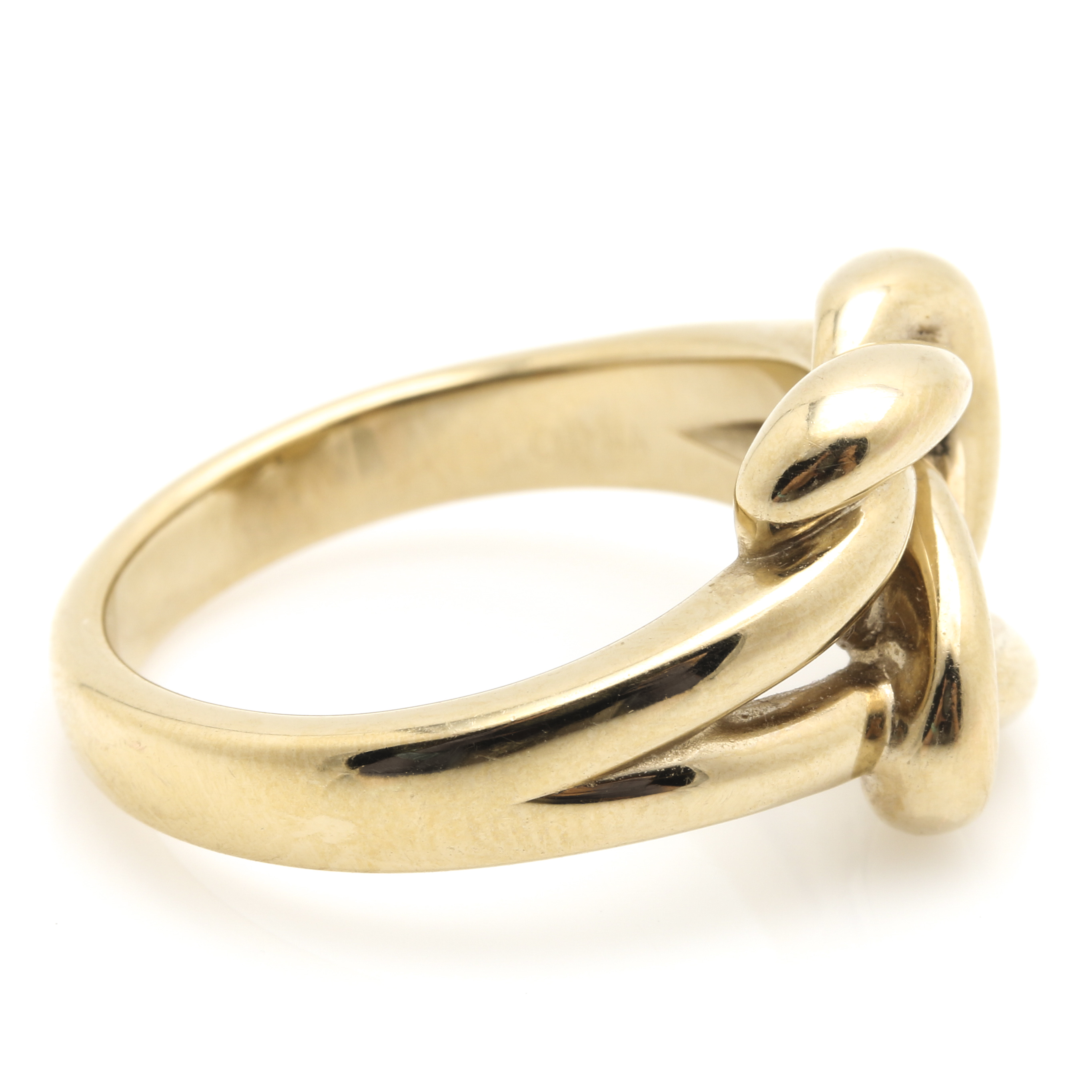 14K Yellow Gold Knot Ring