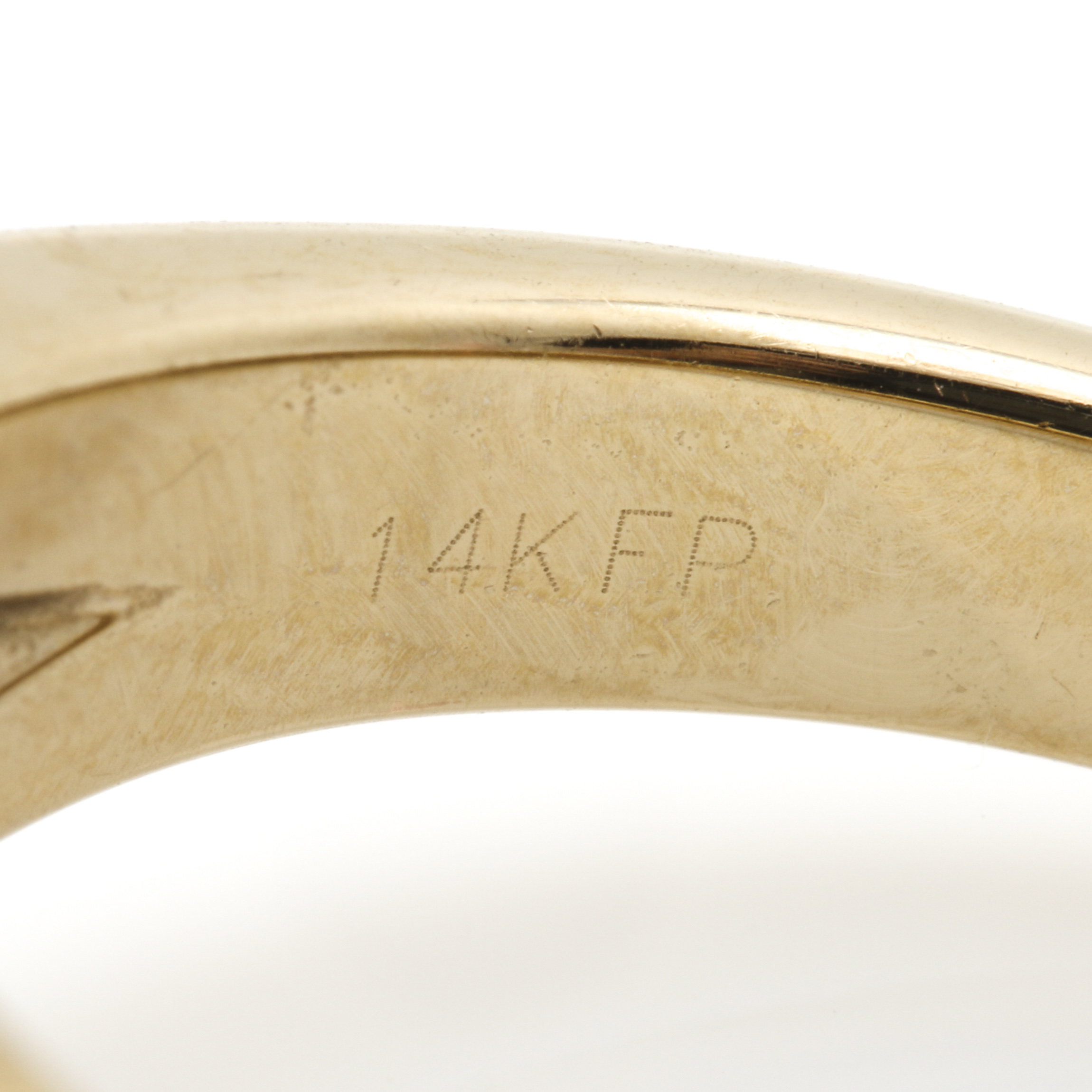 14K Yellow Gold Knot Ring