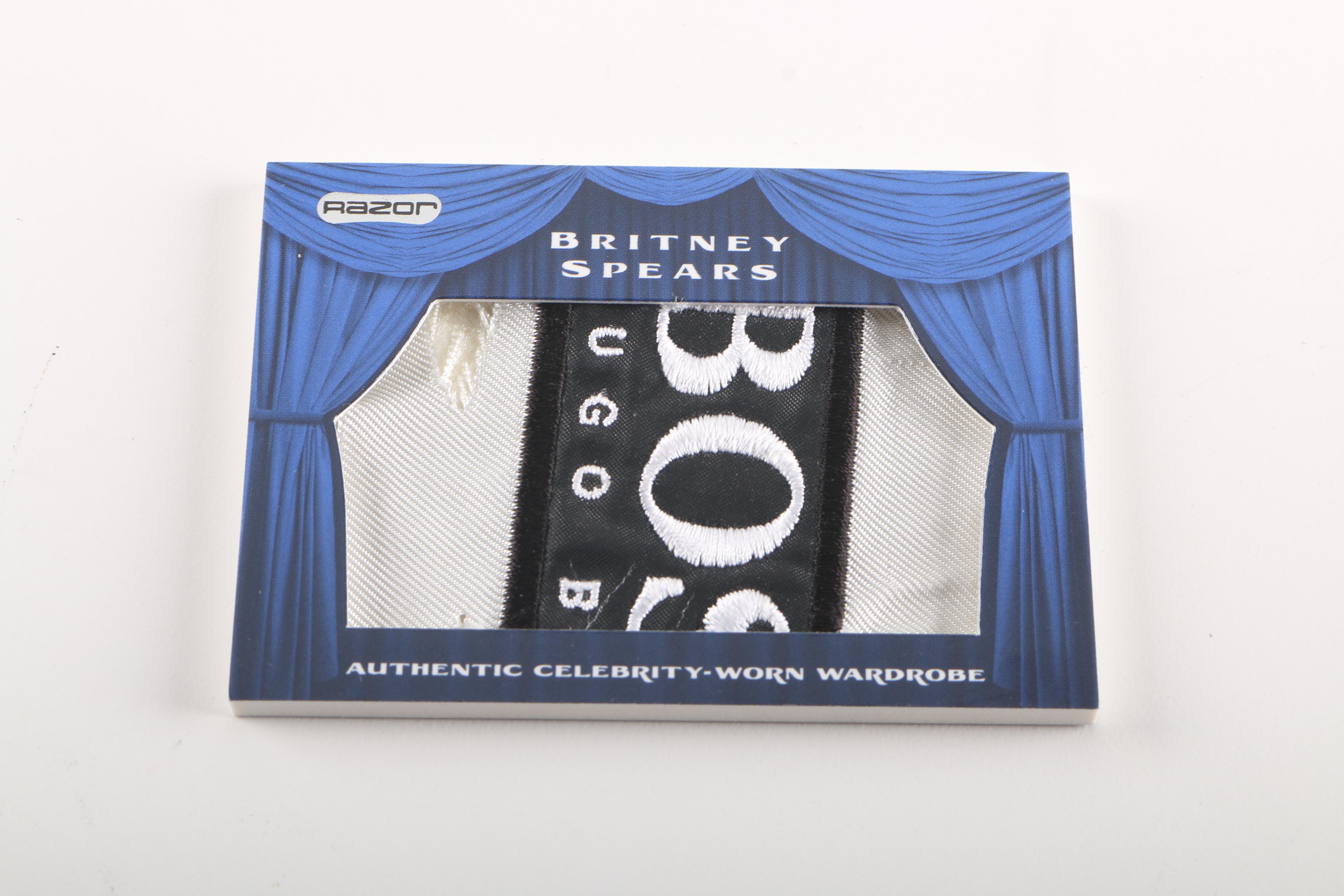 Razor Entertainment Britney Spears Authentic Worn Wardrobe Piece