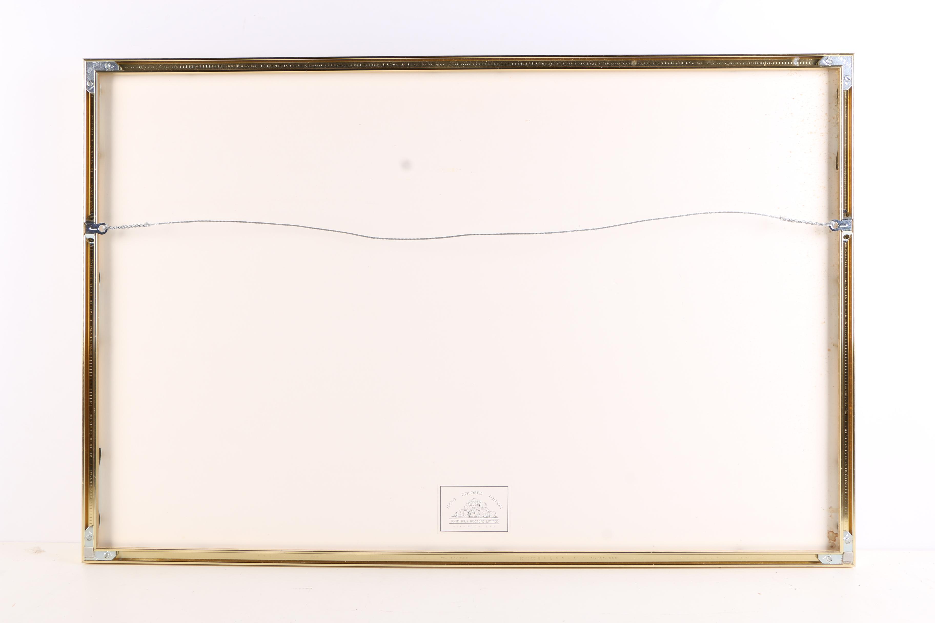 John Pils Hand-Colored Lithograph "Saint Louis"