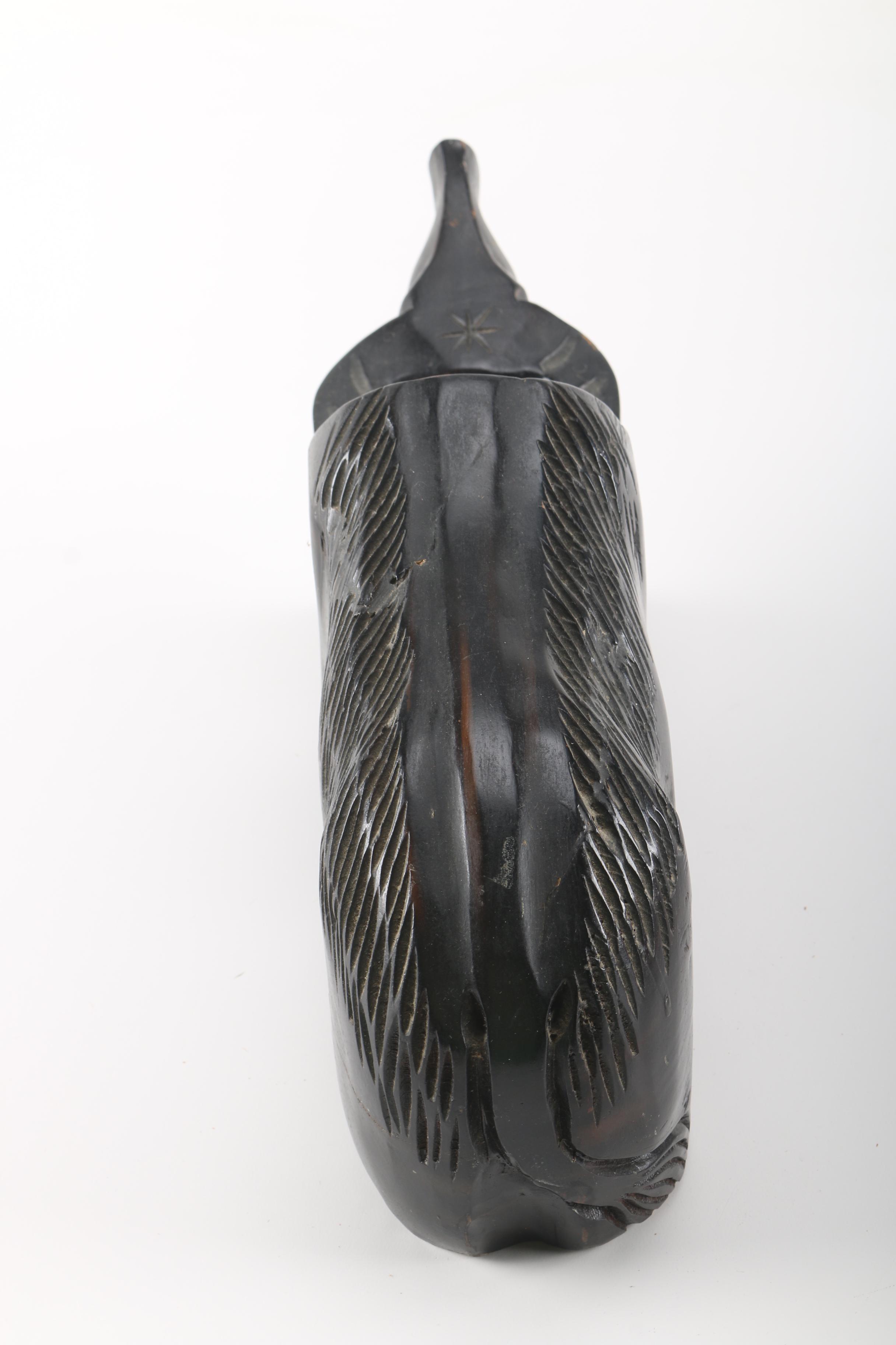 Steer Head Shaped Basket and a Wooden Wine Bottle Holder