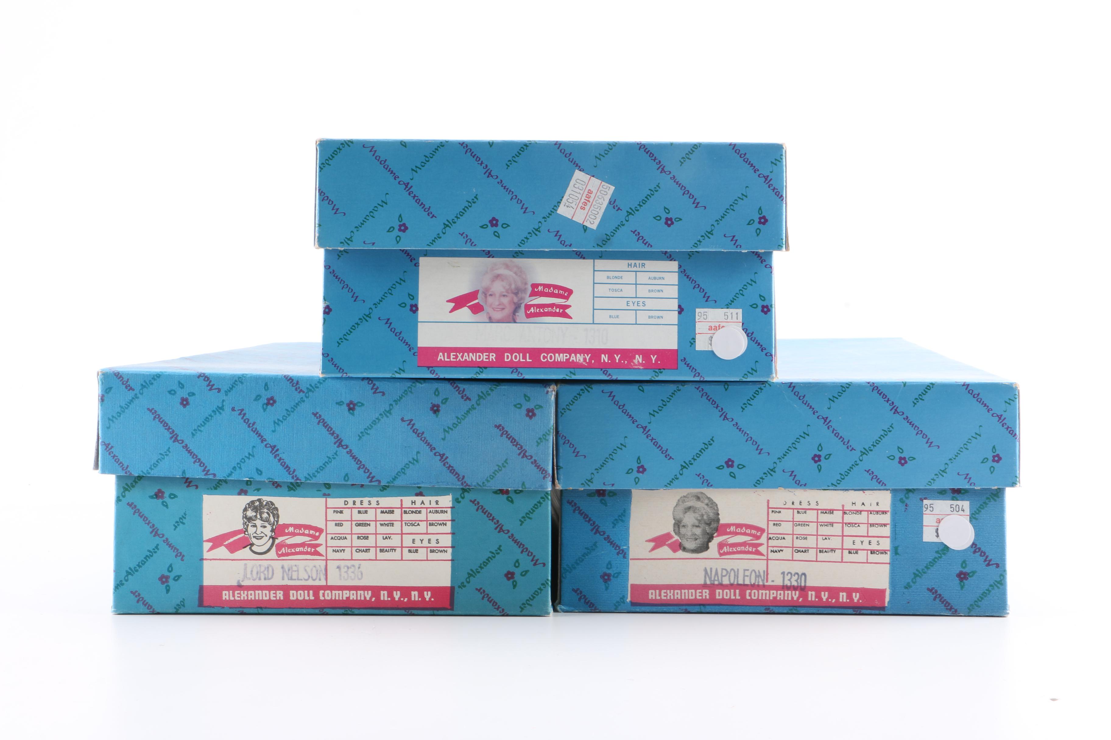 1980s Madame Alexander "Portrait of History" Dolls