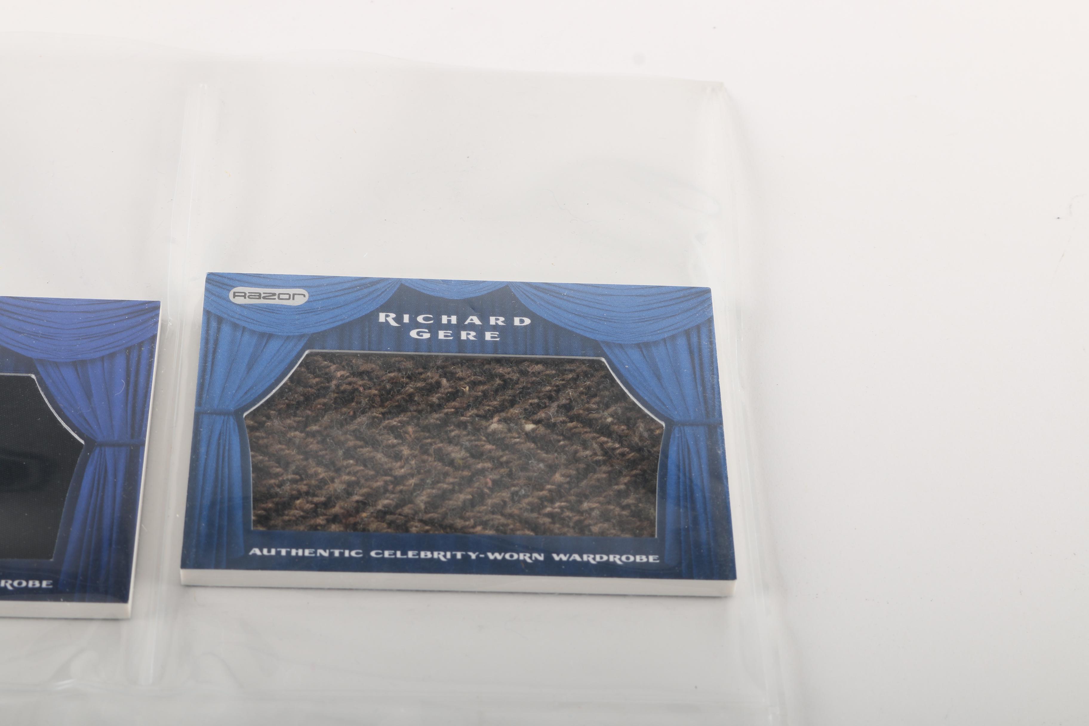 Collection of Hollywood Celebrity Memorabilia Trading Cards