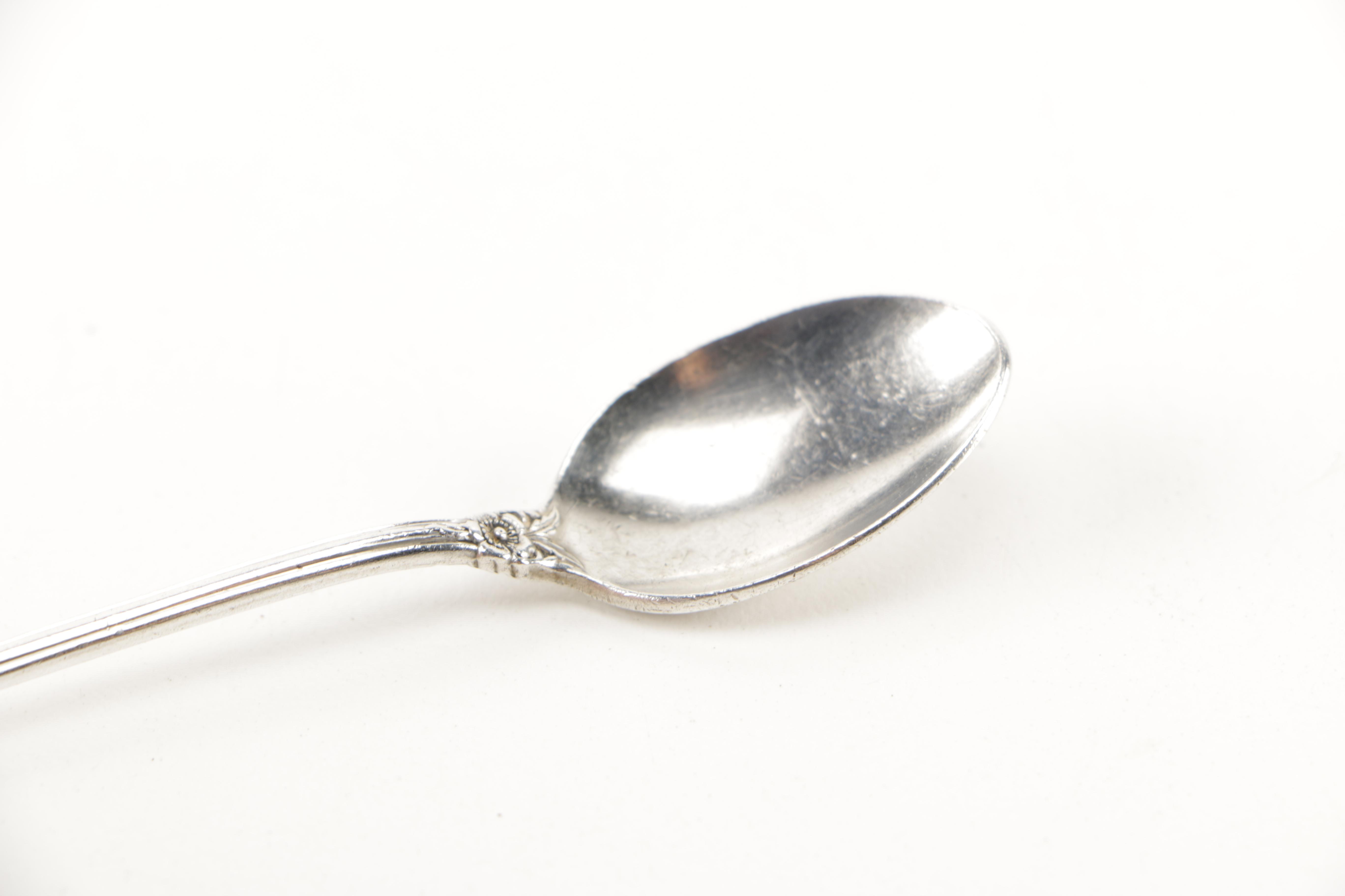 International "Wild Rose" Sterling Silver Spoon
