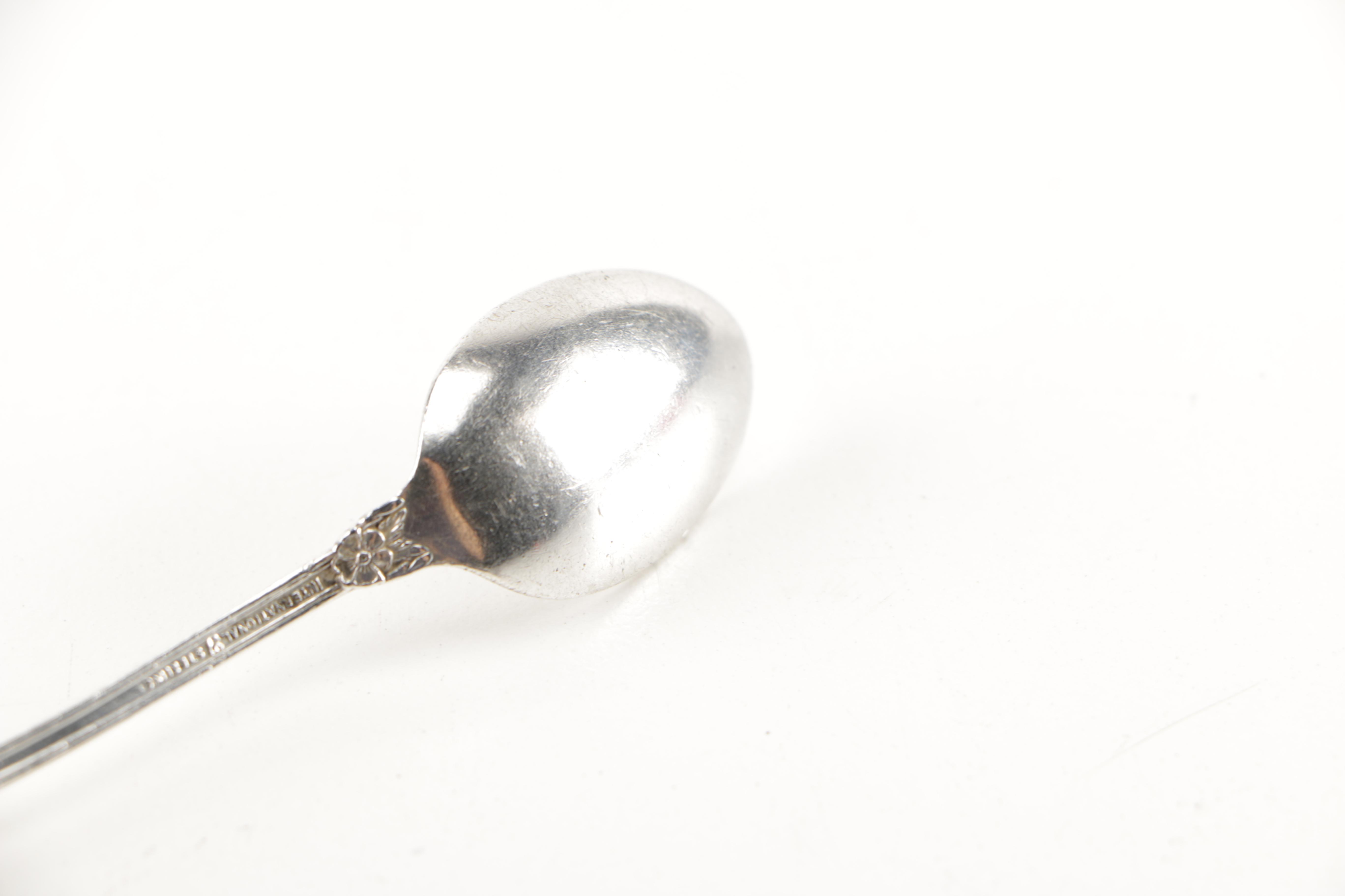 International "Wild Rose" Sterling Silver Spoon