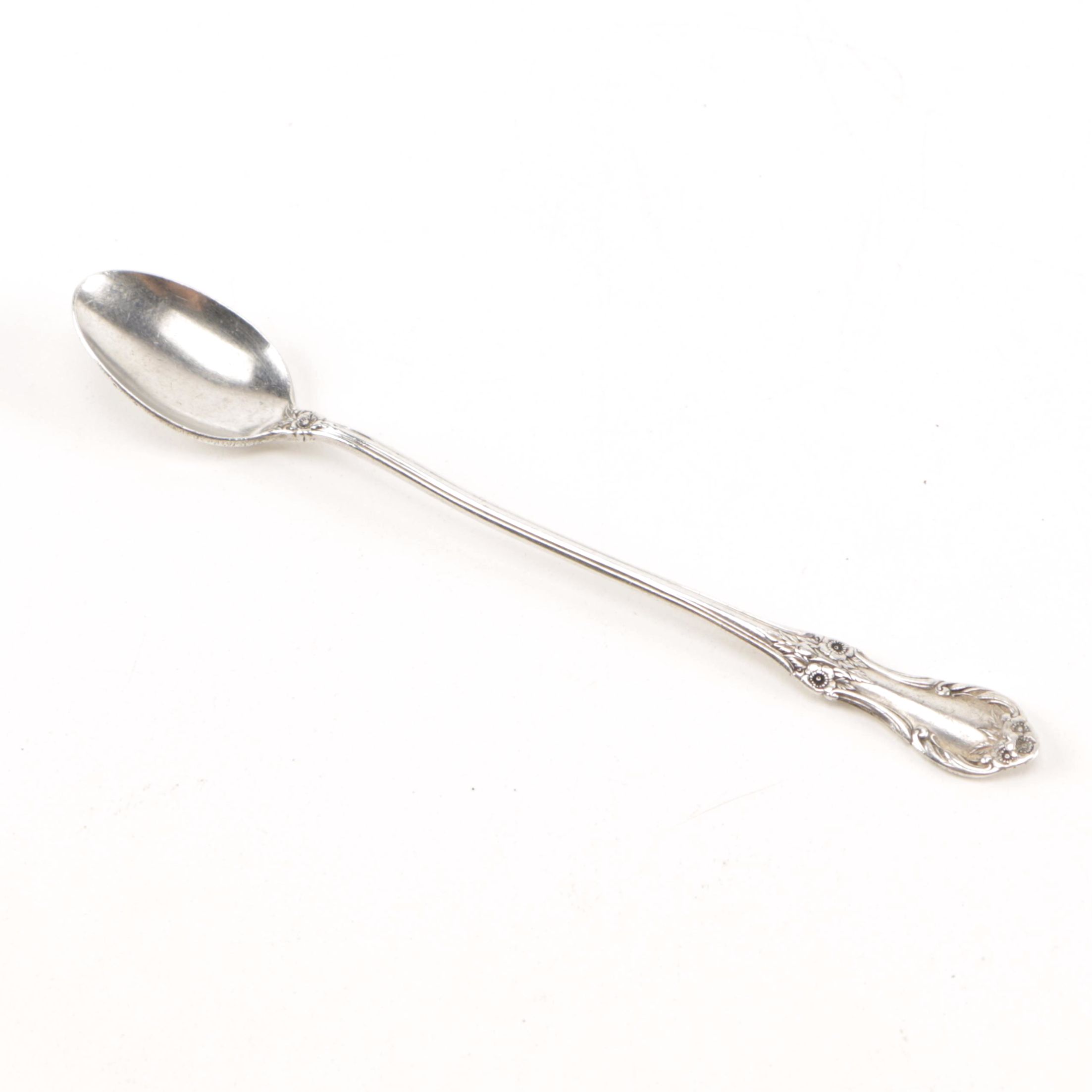 International "Wild Rose" Sterling Silver Spoon