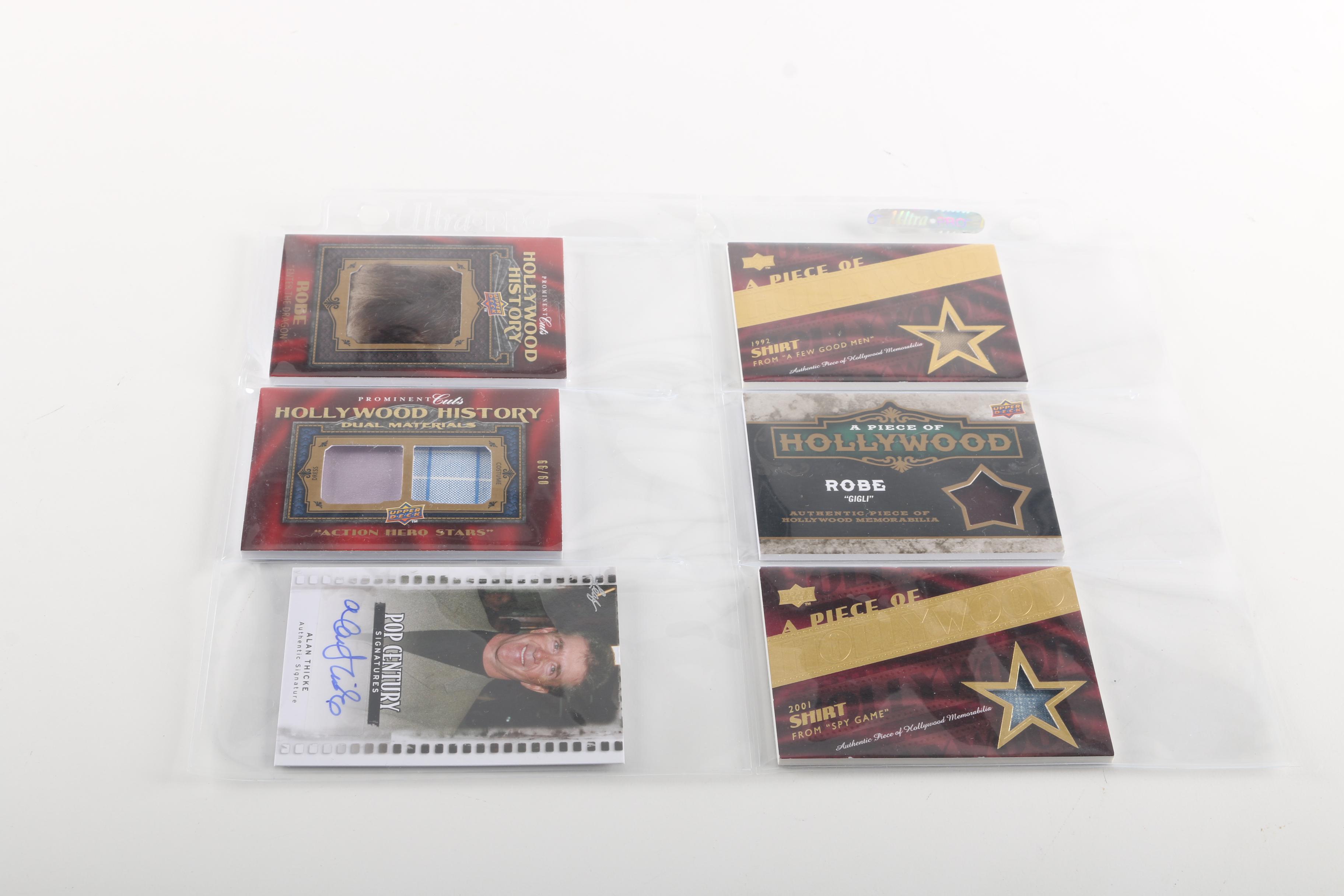 Collection of Donruss Signed Americana Celebrity and Athlete Cards