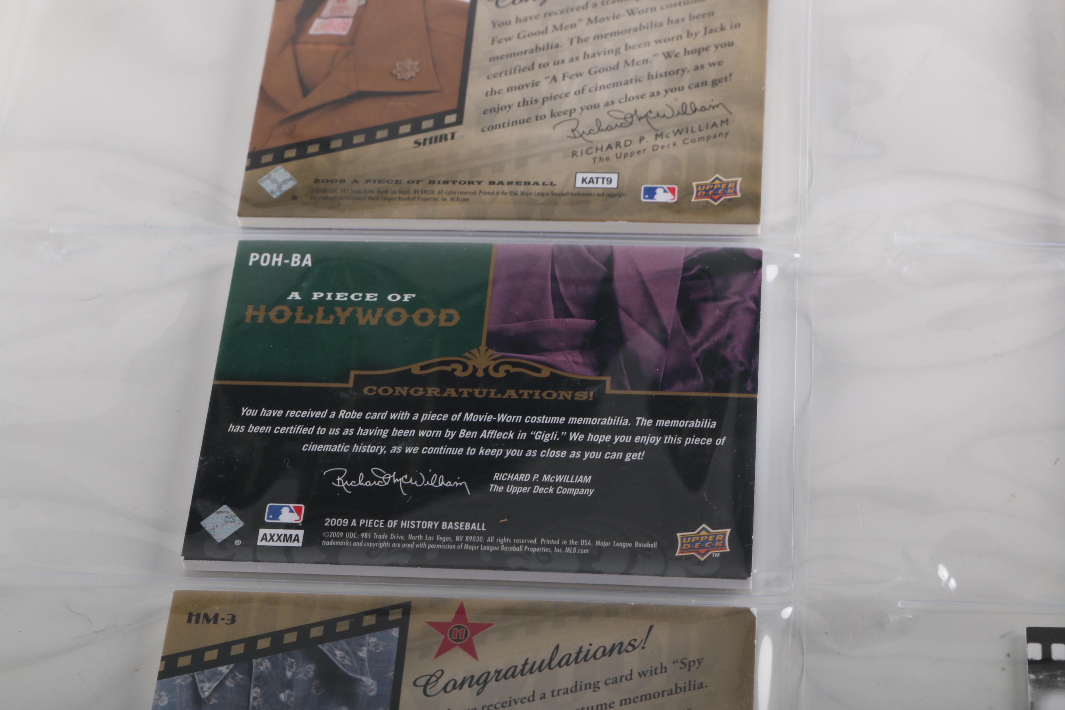 Collection of Donruss Signed Americana Celebrity and Athlete Cards