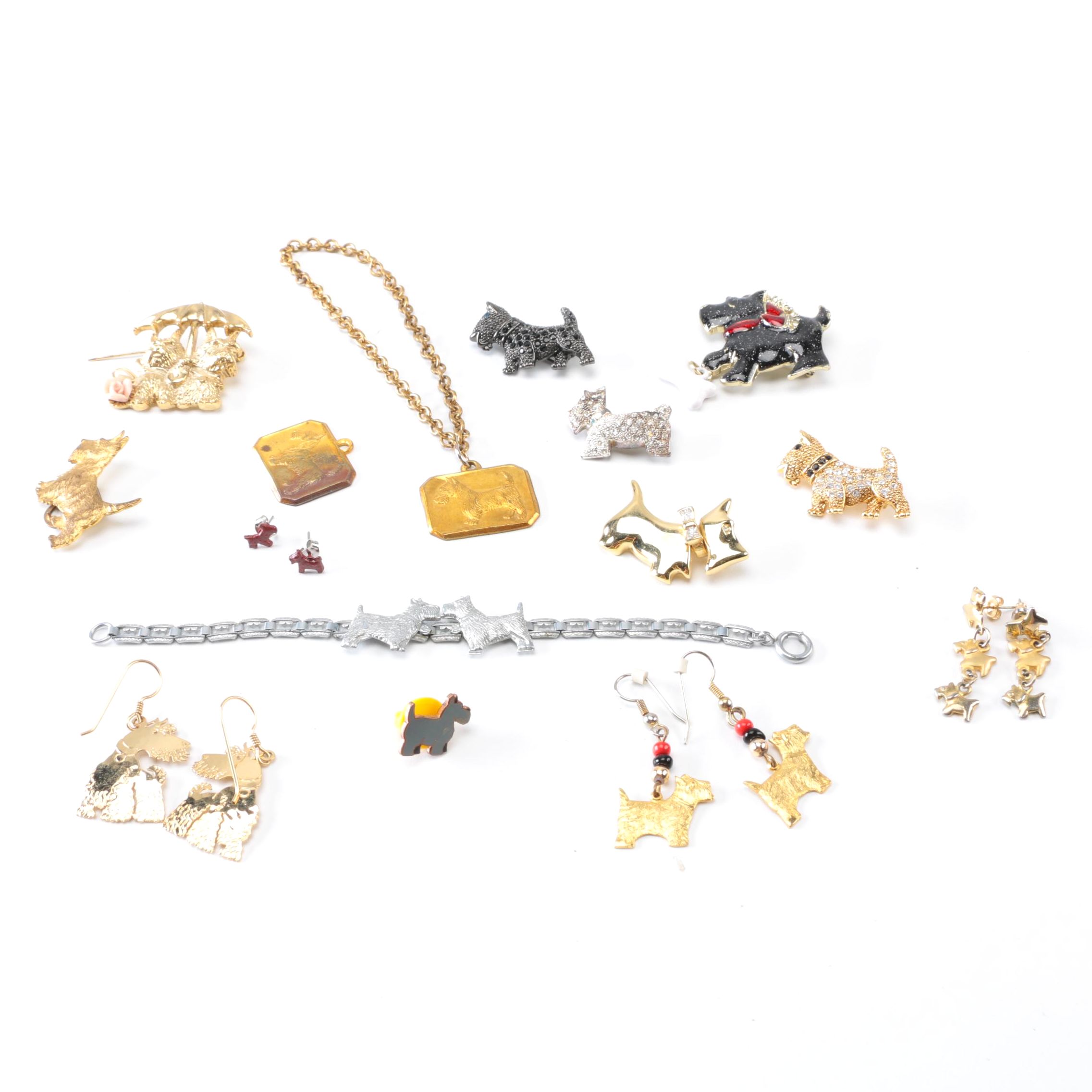 Scottish Terrier Costume Jewelry