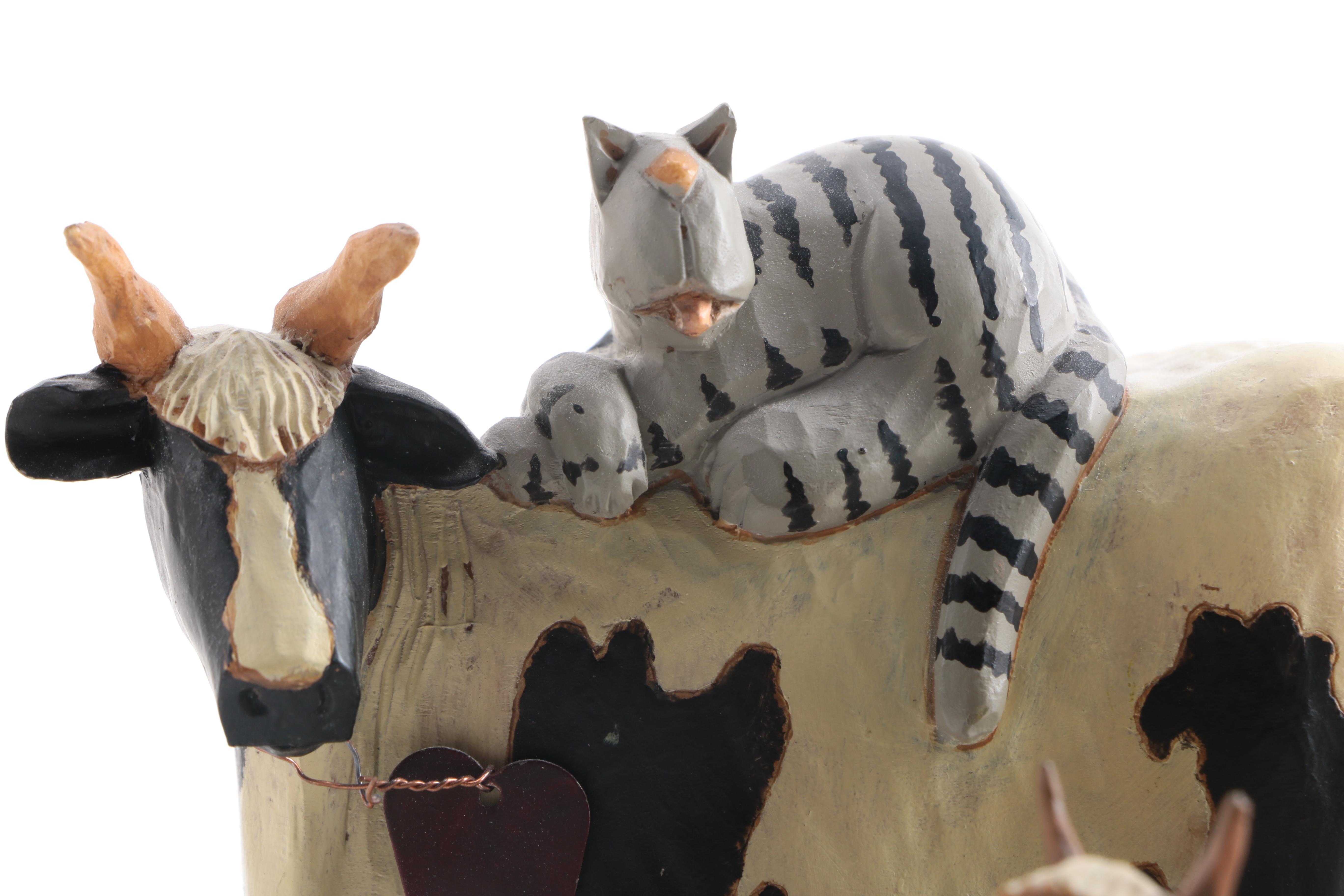 Williraye Studio "Nativity" and "Three Kings" Figurines